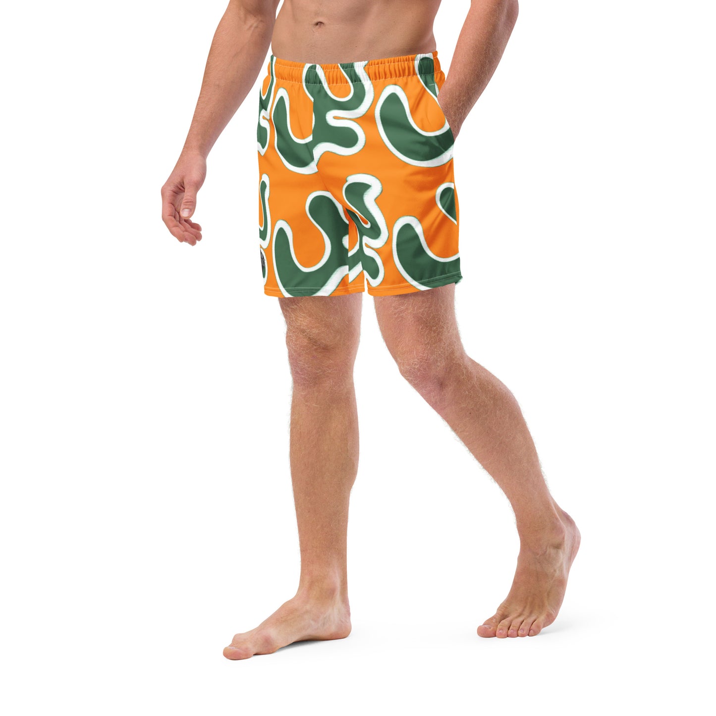 My Seaweed | Men's swim trunks (Orange)