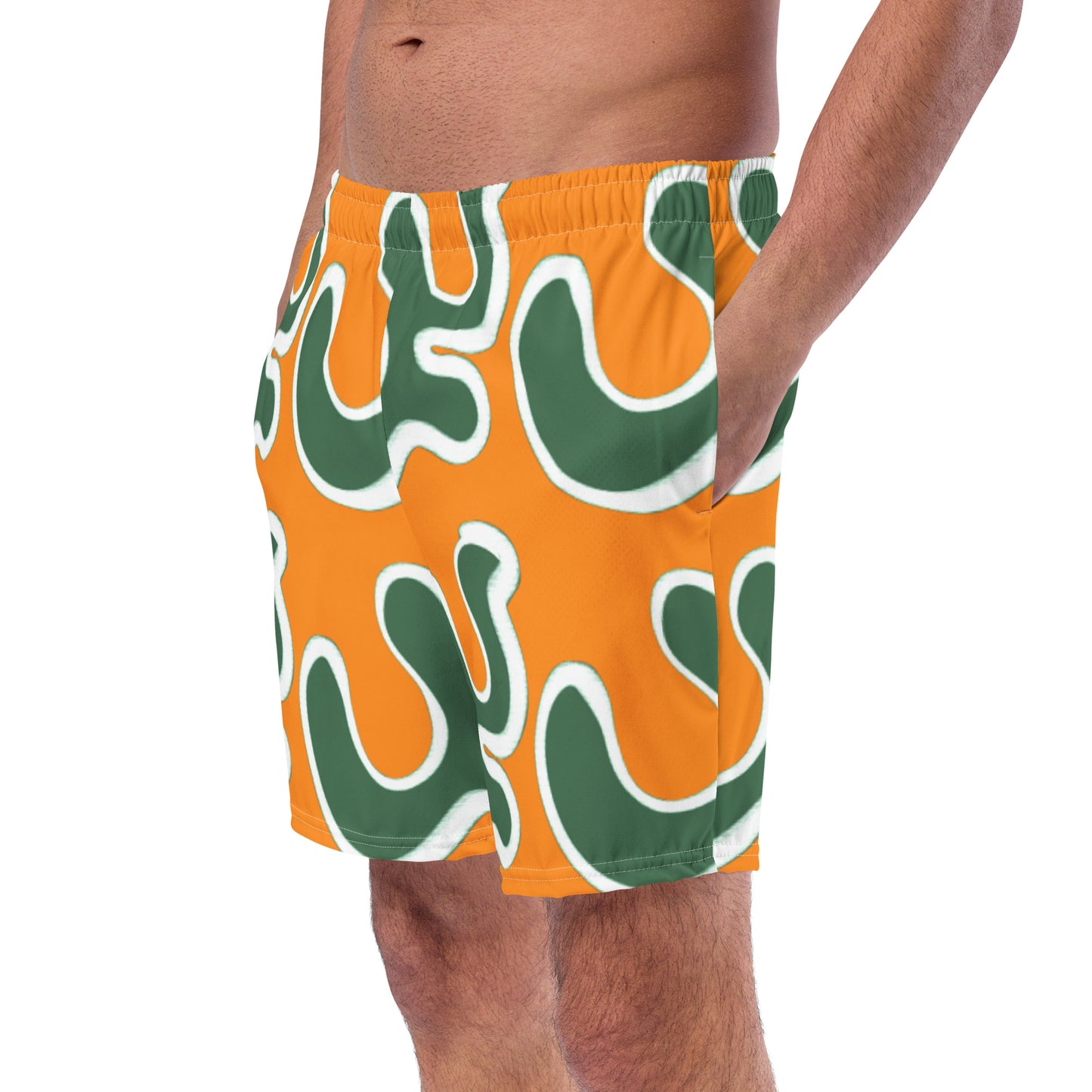 My Seaweed | Men's swim trunks (Orange)