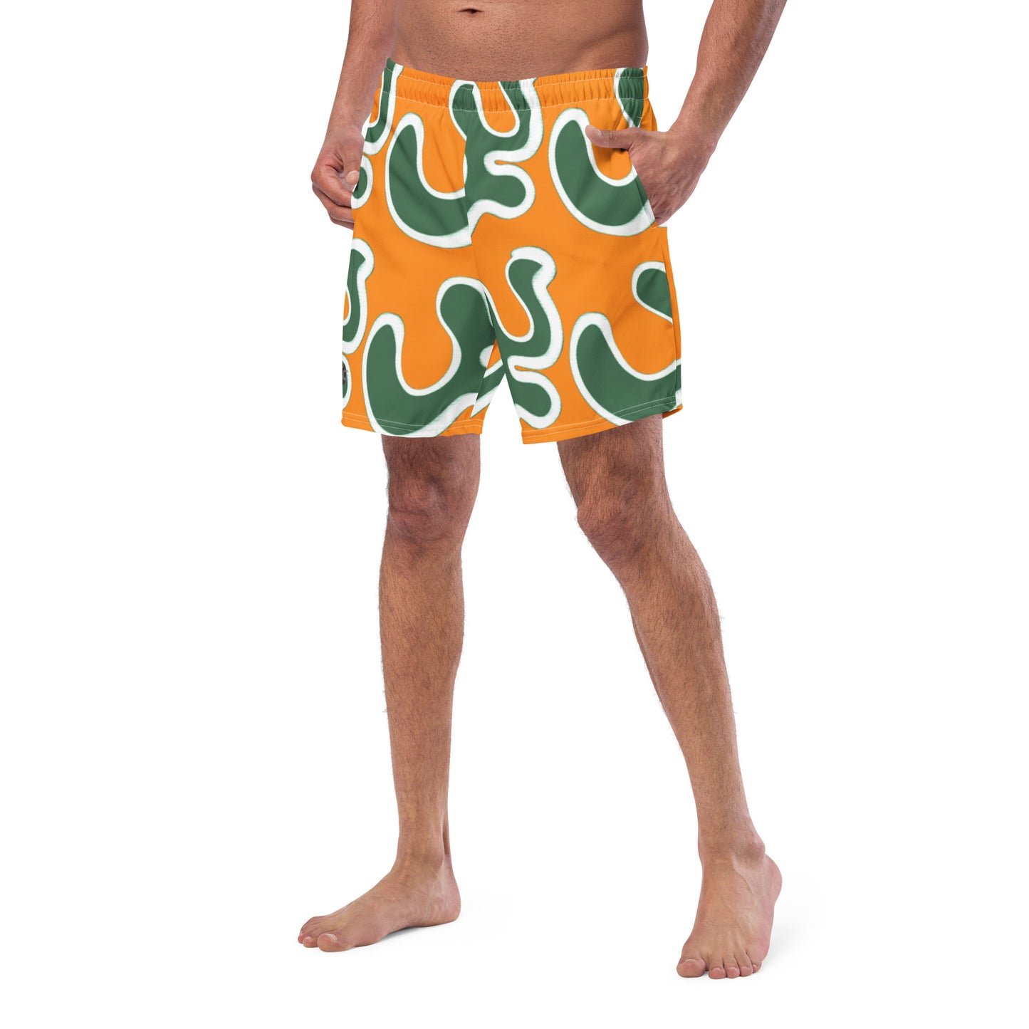 My Seaweed | Men's swim trunks (Orange)