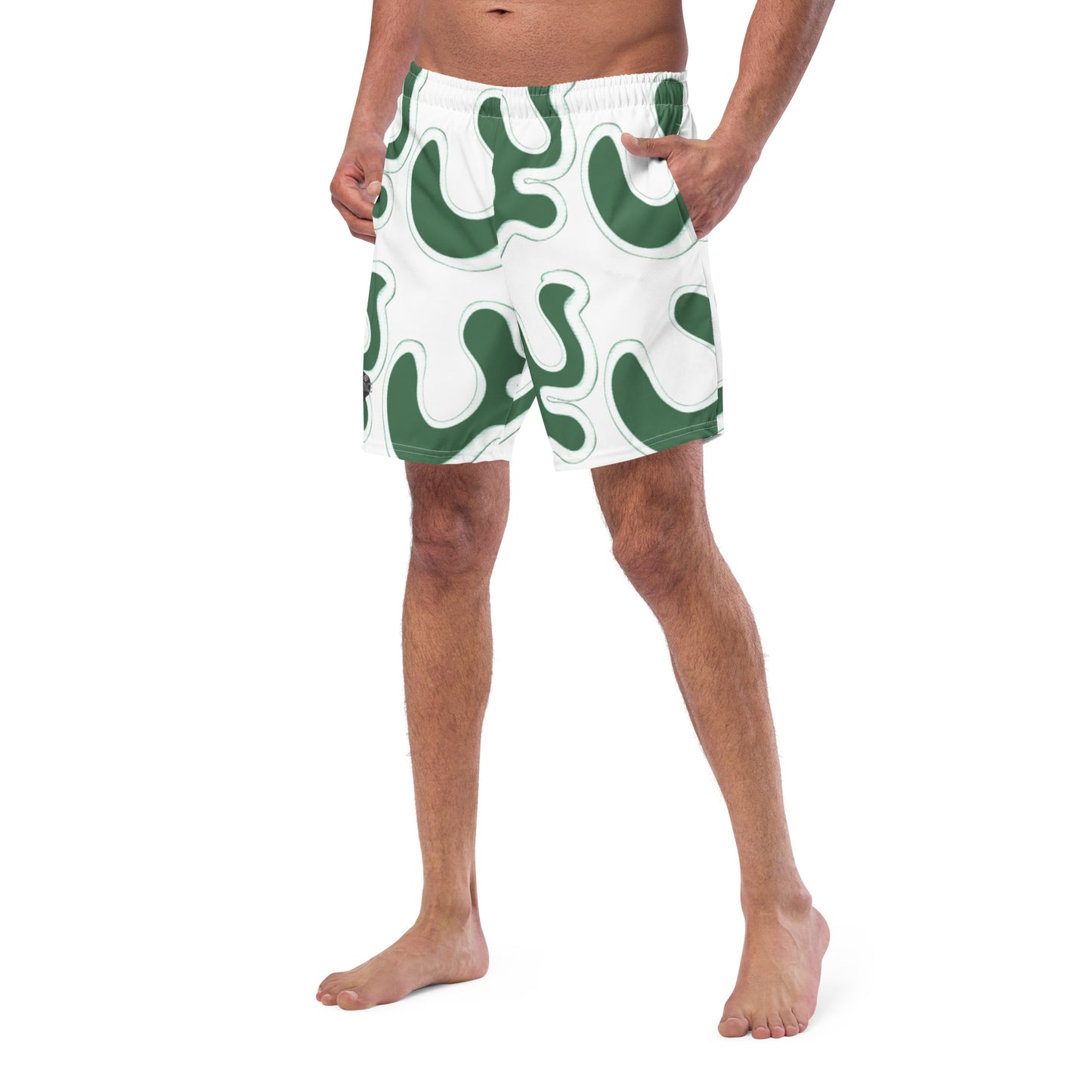 My Seaweed | Men's swim trunks (White)