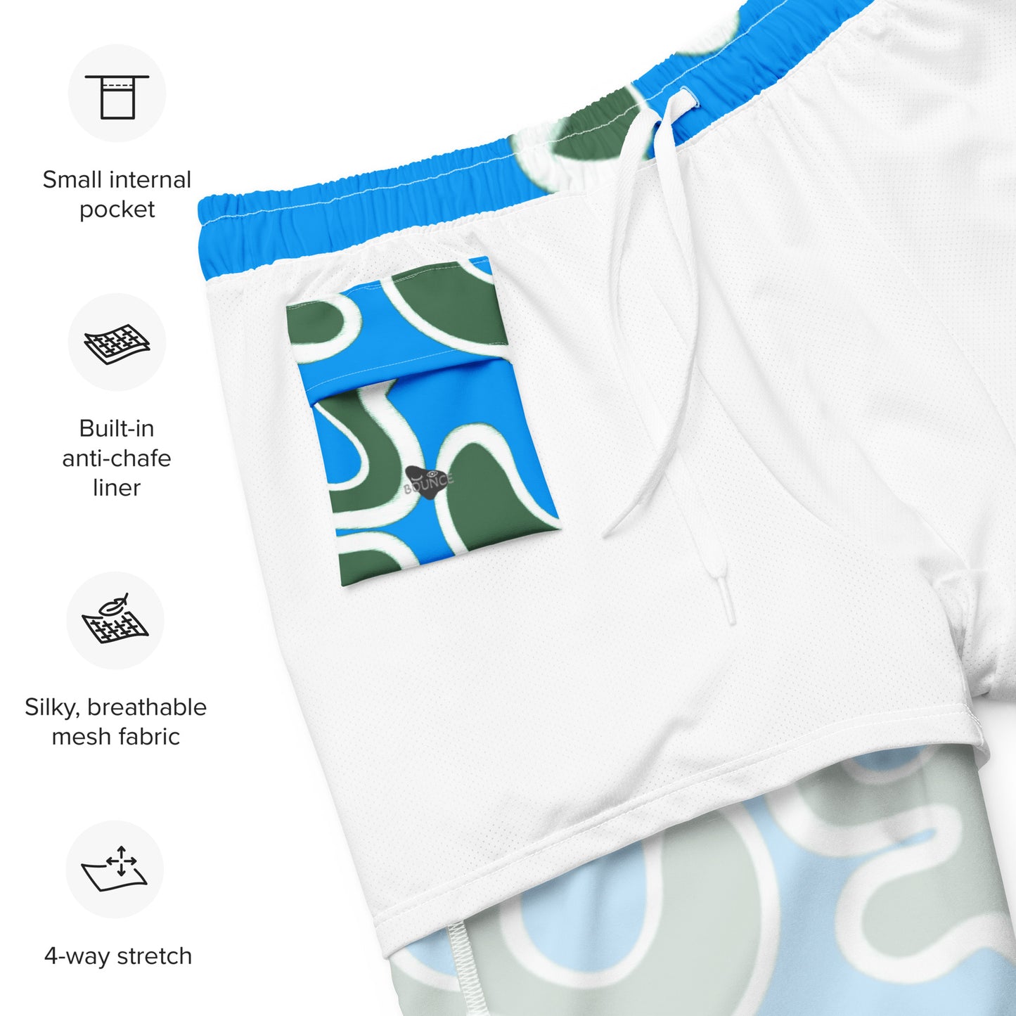 My Seaweed | Men's swim trunks (Blue)