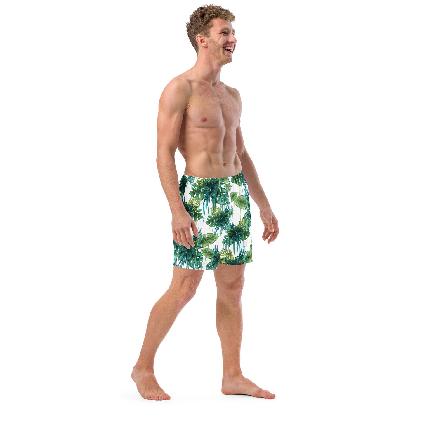 Tropical Leaf | Men's swim trunks