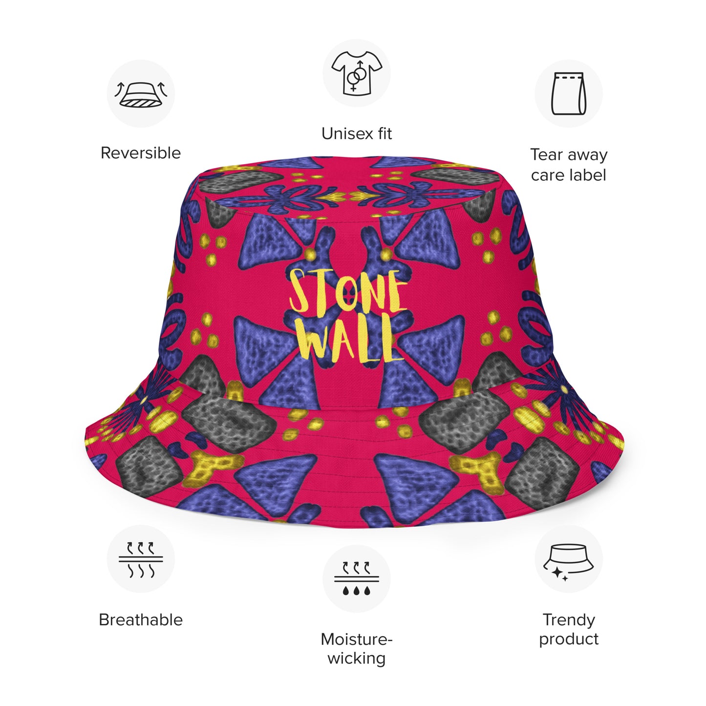 Reversible bucket hat