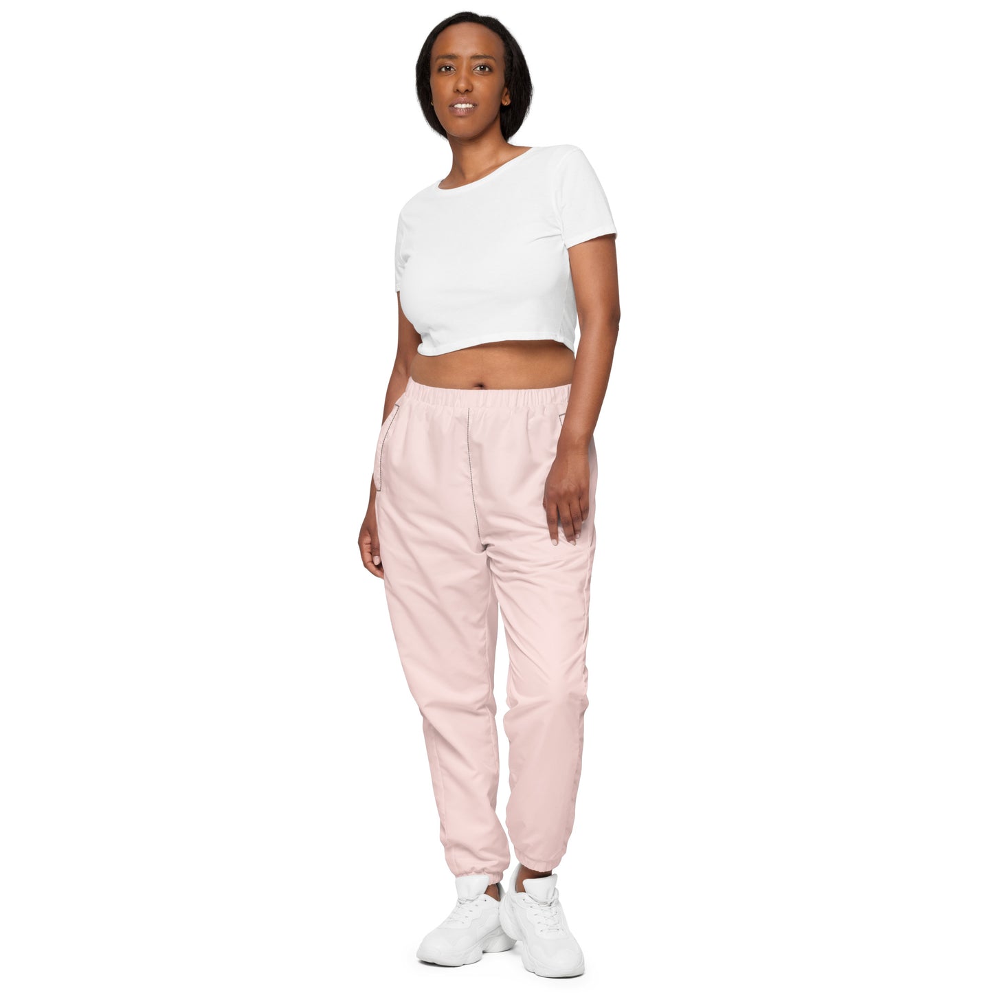 Plain Pink | Unisex track pants