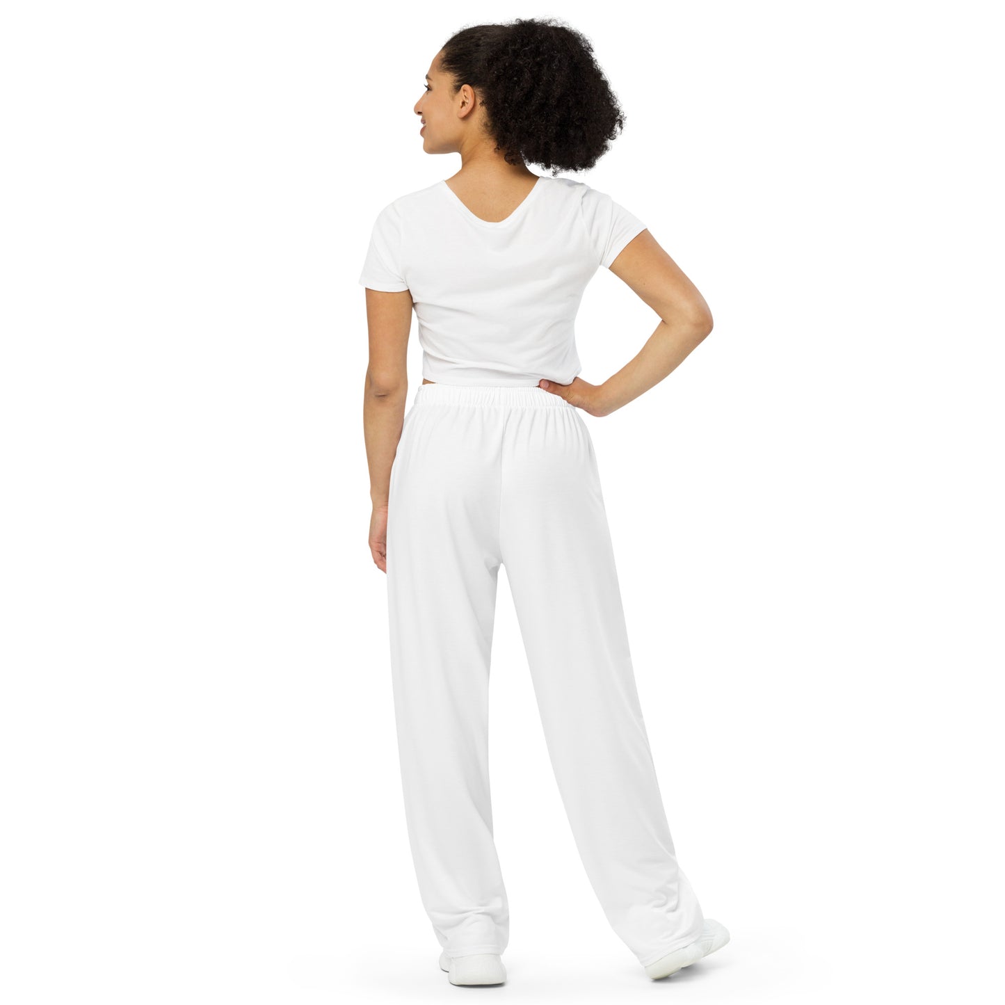 Plain White | Wide Leg Pyjama Pants