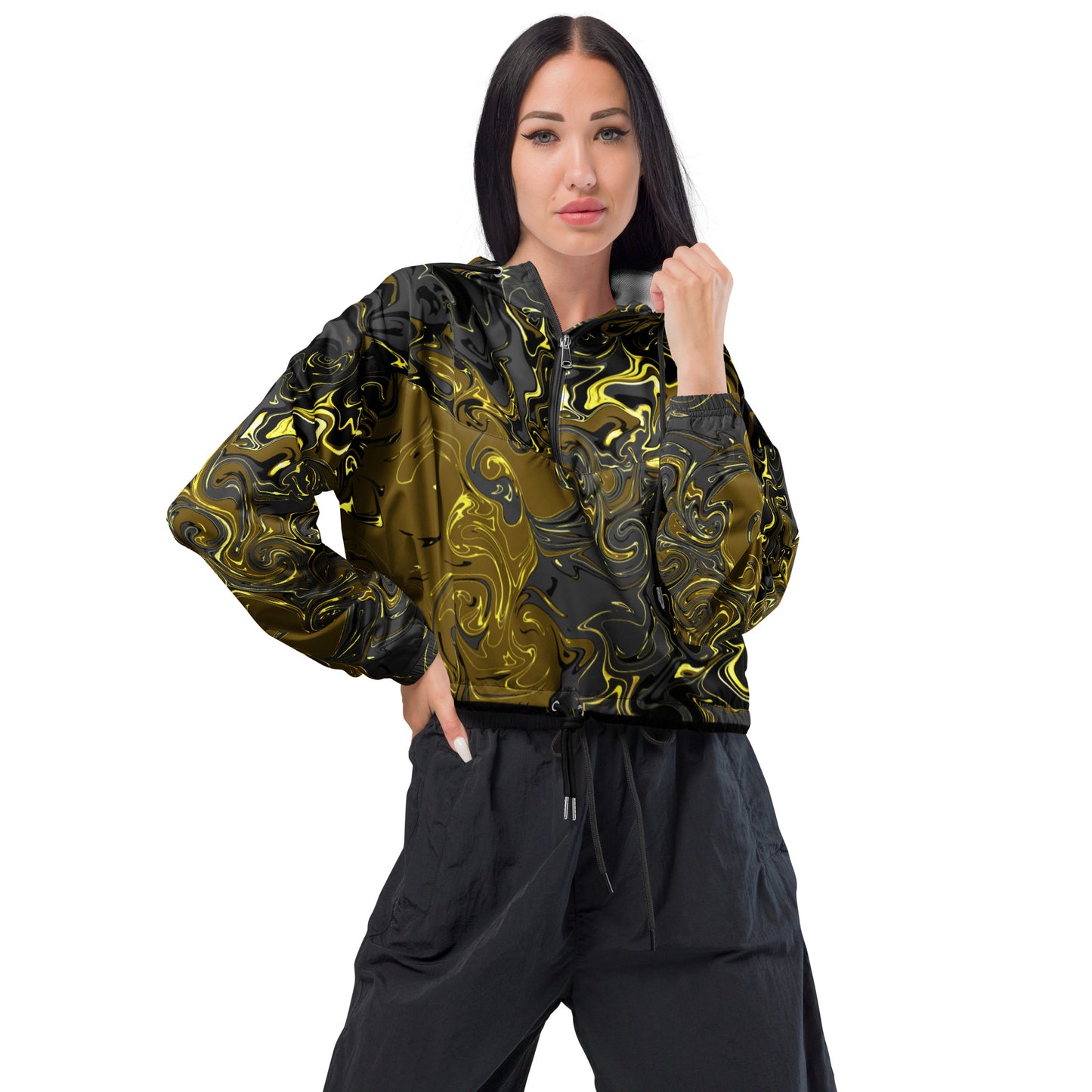 Women’s cropped windbreaker