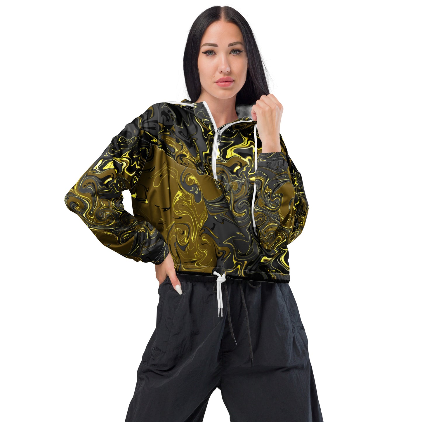 Women’s cropped windbreaker