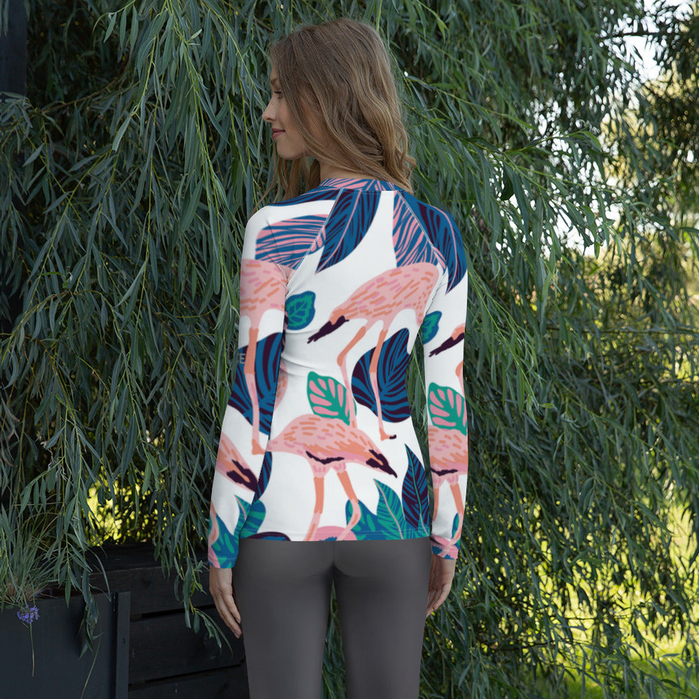 Flamingo | Women's Rash Guard