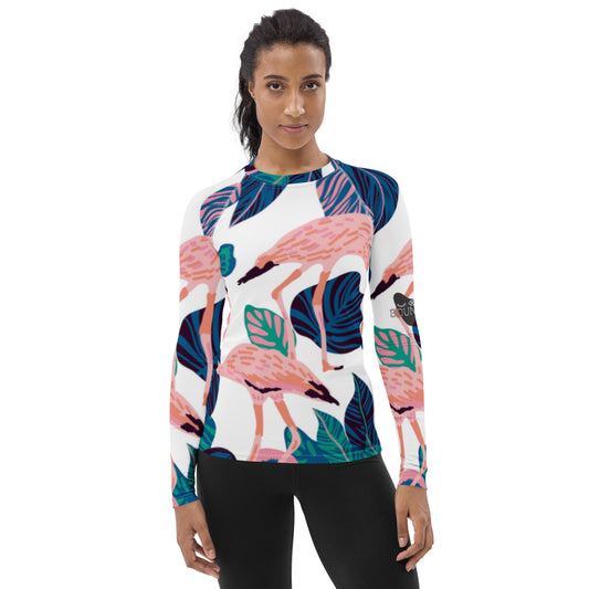 Flamingo | Women's Rash Guard