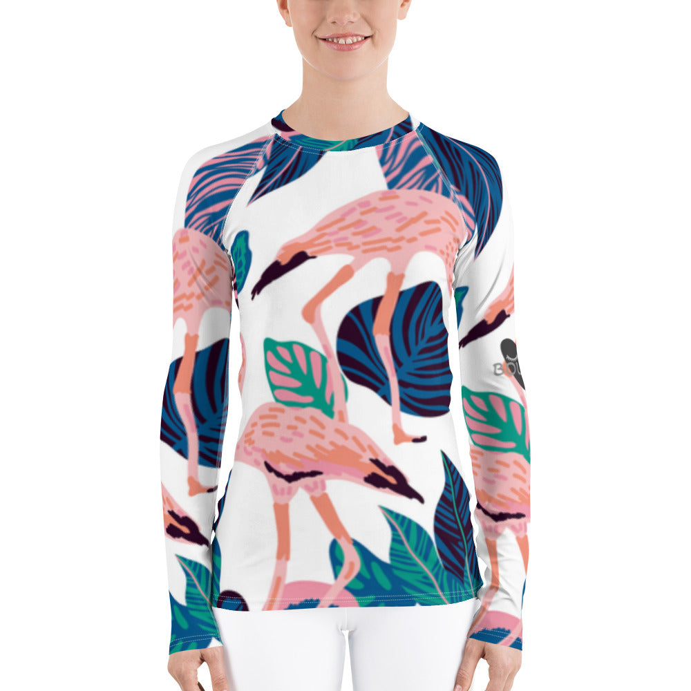 Flamingo | Women's Rash Guard