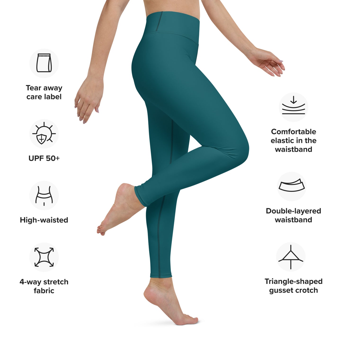 Teal | Yoga Leggings