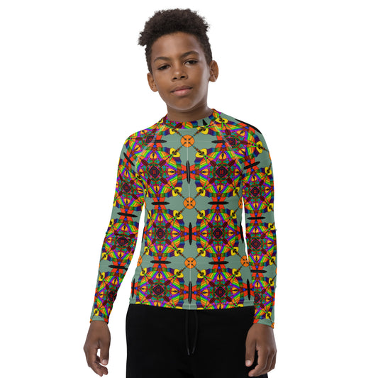 Matrix Wheel | Youth Rash Guard