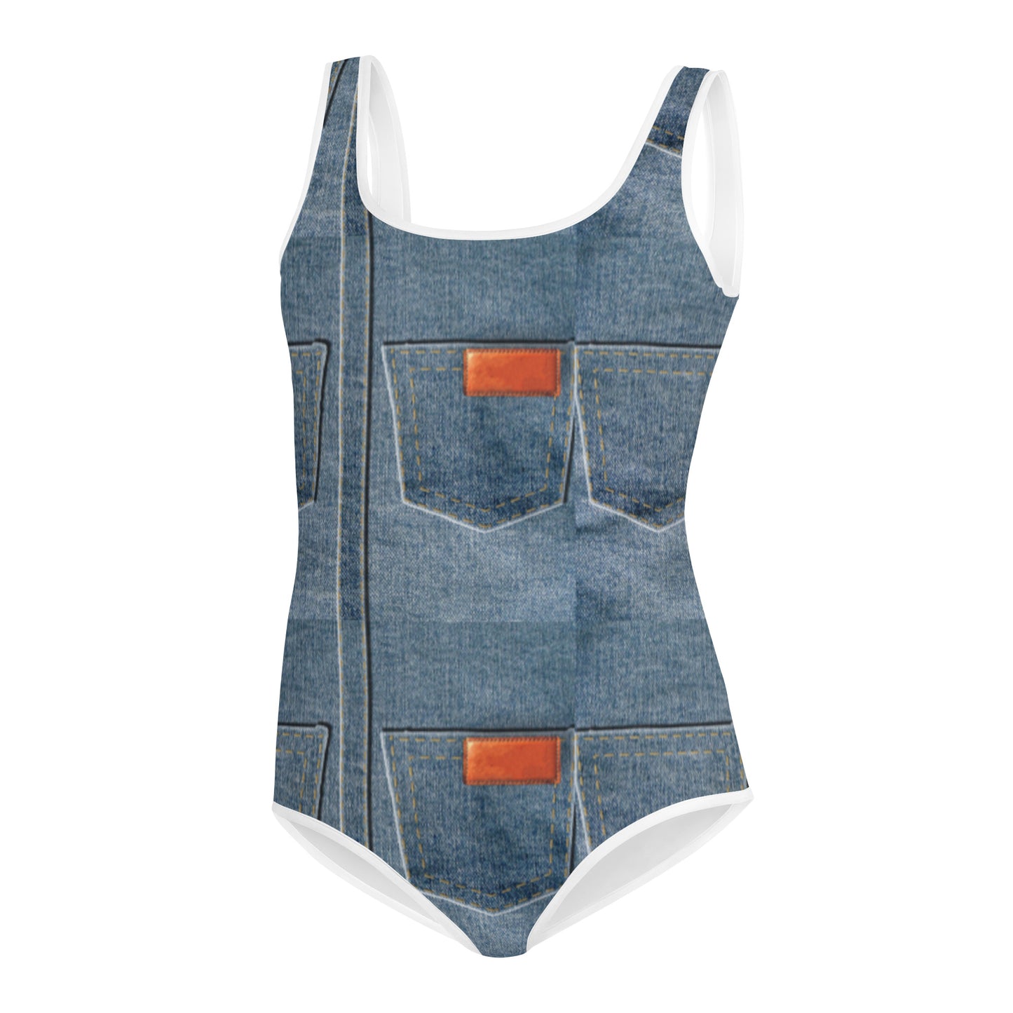 Denim Pocket | Youth Swimsuit