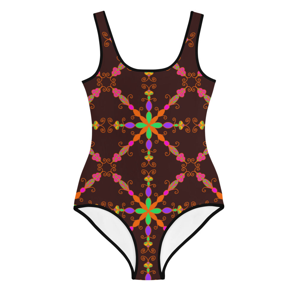 All-Over Print Youth Swimsuit