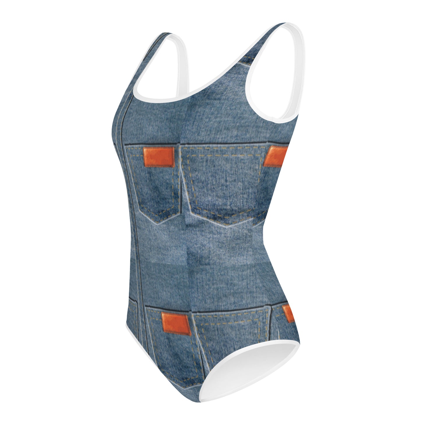 Denim Pocket | Youth Swimsuit