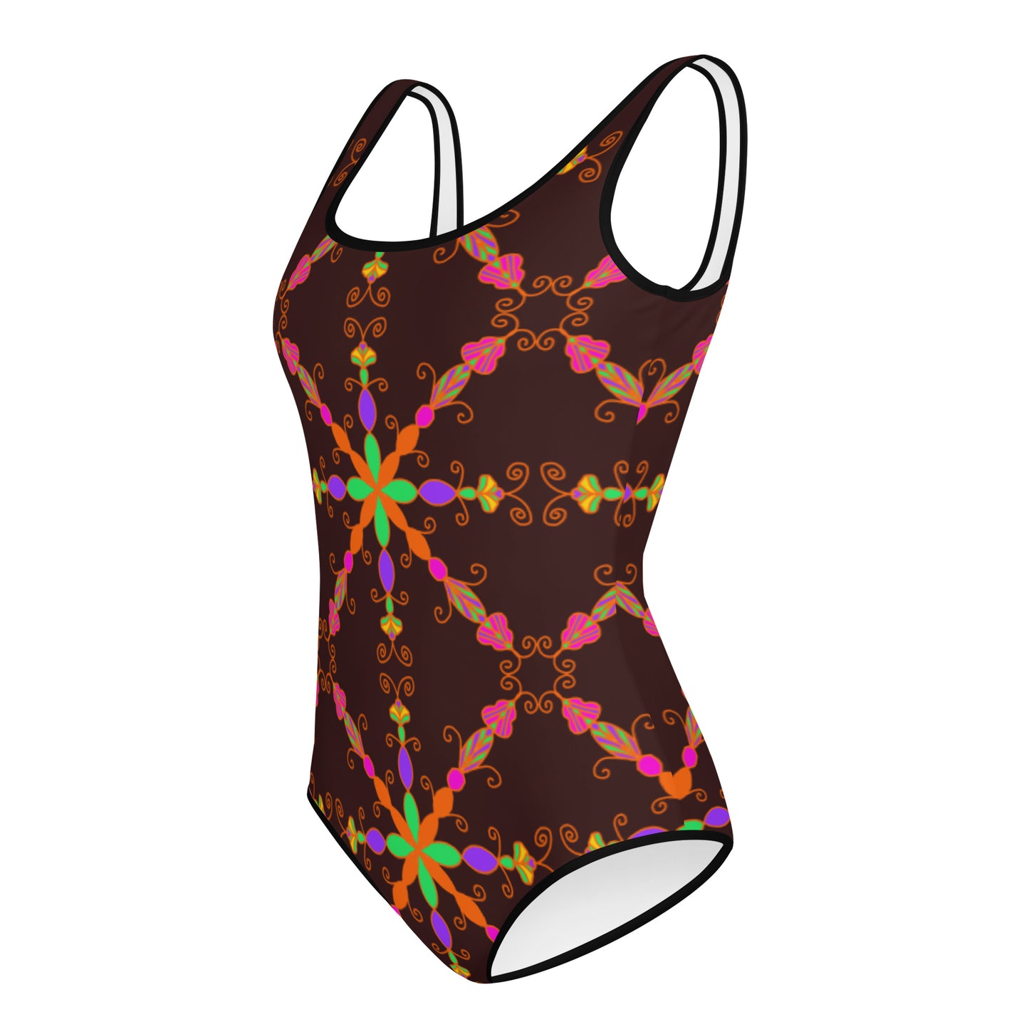 All-Over Print Youth Swimsuit