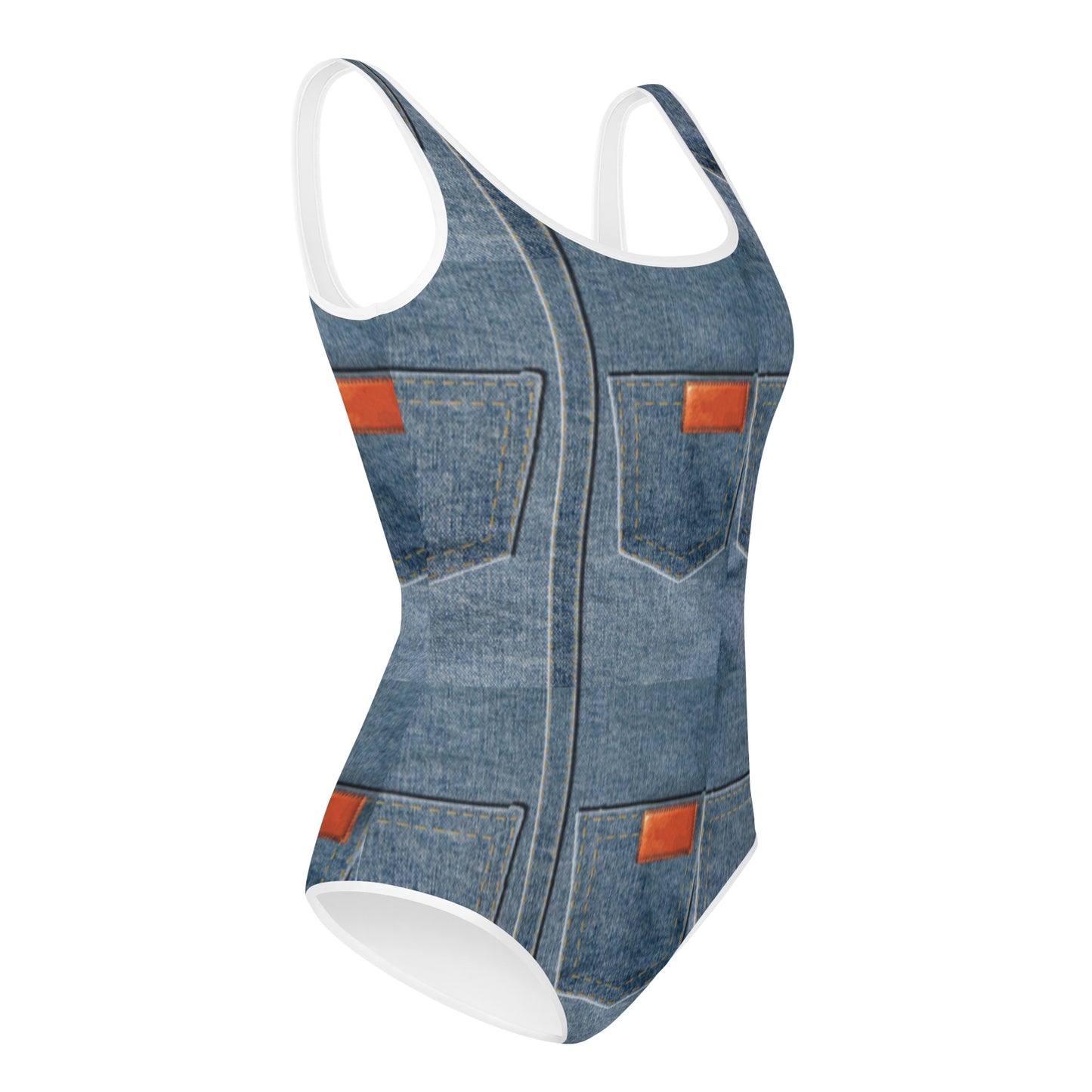 Denim Pocket | Youth Swimsuit