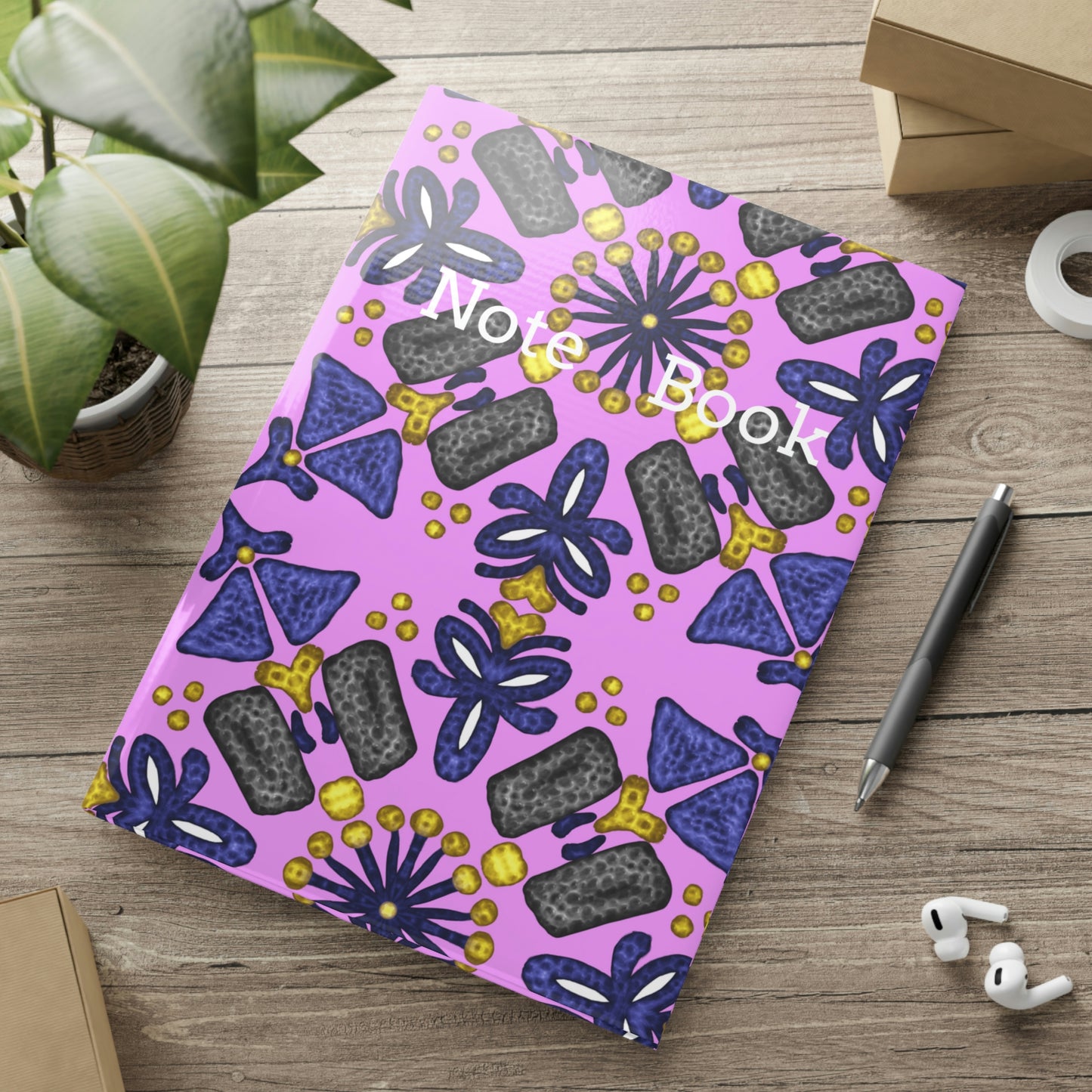 Hardcover Notebook with Puffy Covers