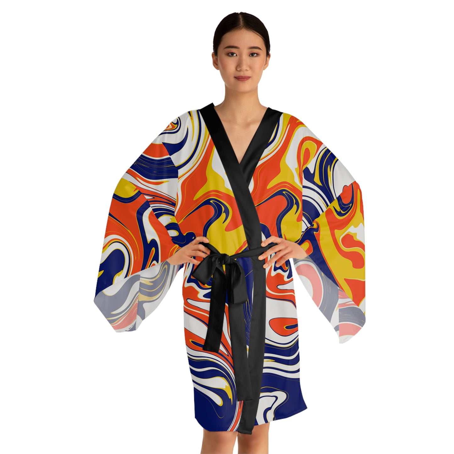 Long Sleeve Kimono Robe