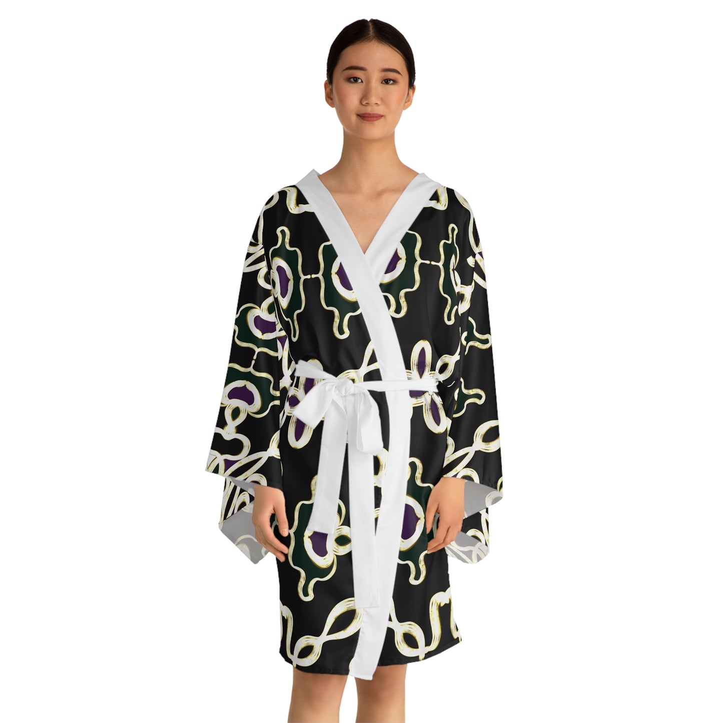 Long Sleeve Kimono Robe