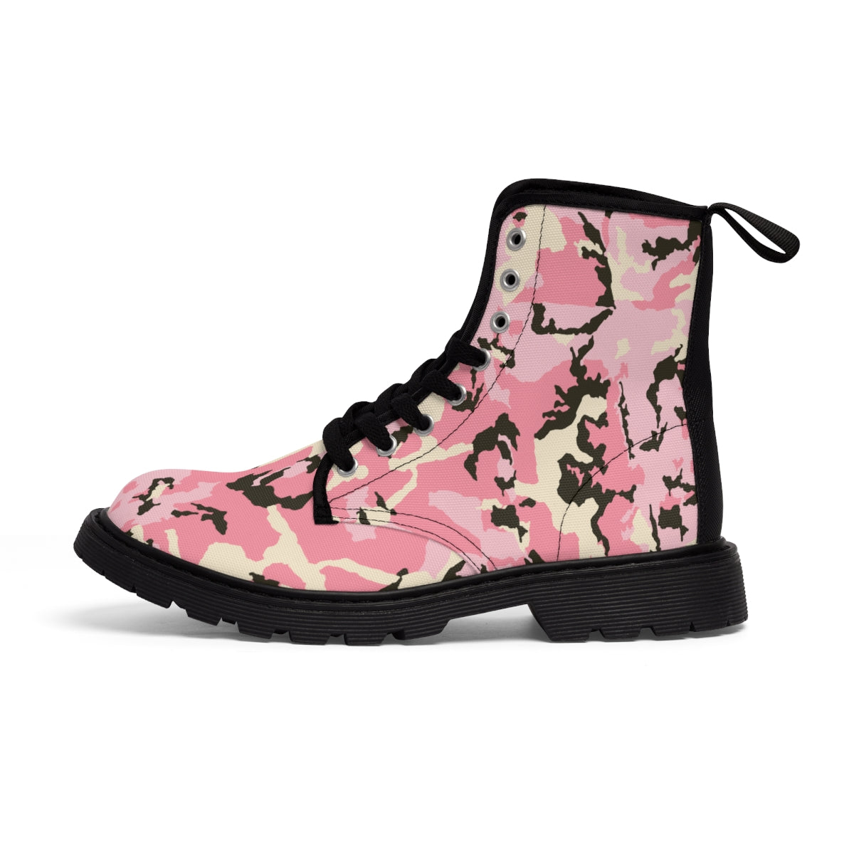 Women's Camo Canvas Boots