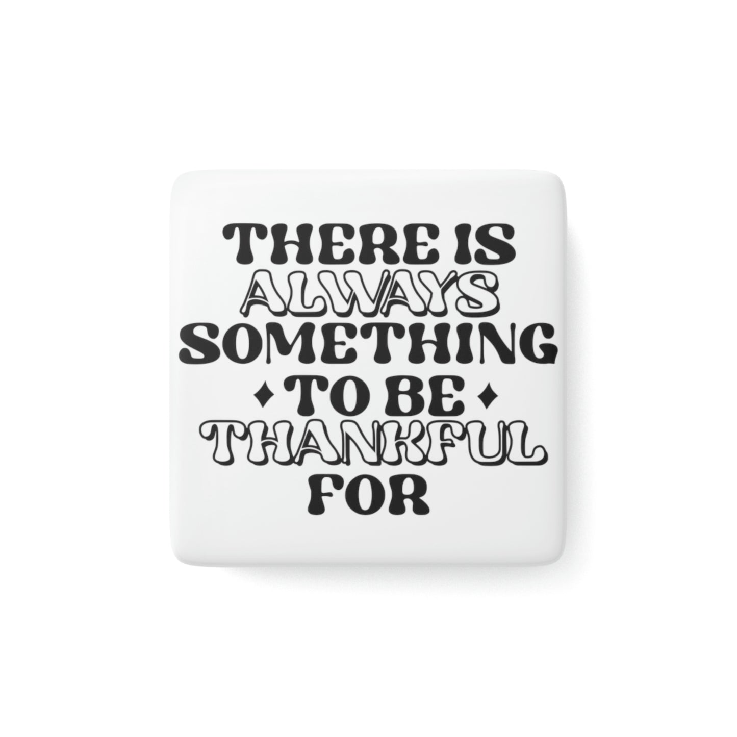 Porcelain Magnet, Square