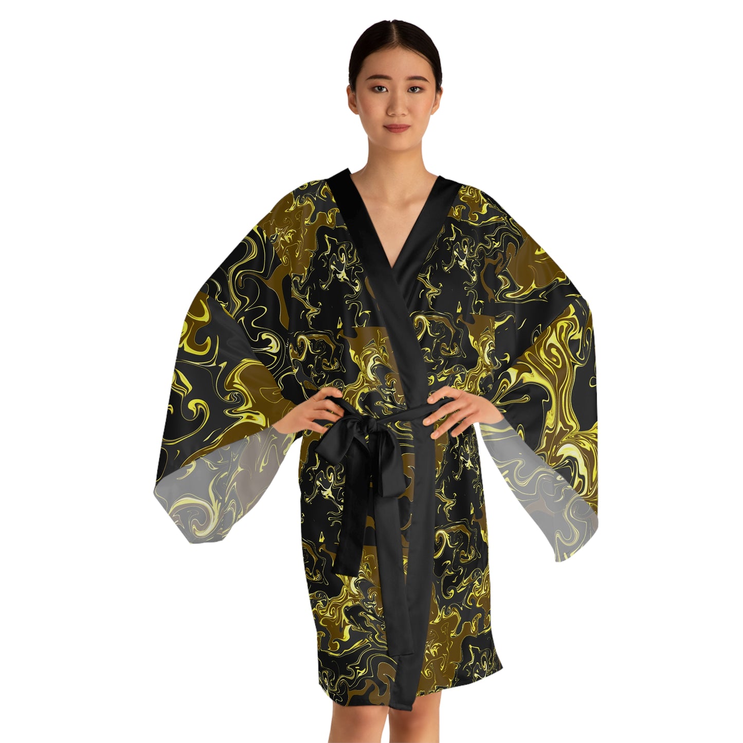 Long Sleeve Kimono Robe