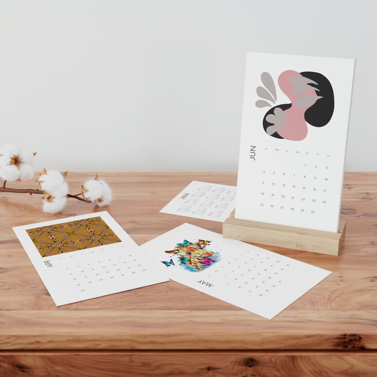 Vertical Desk Calendar (2023)