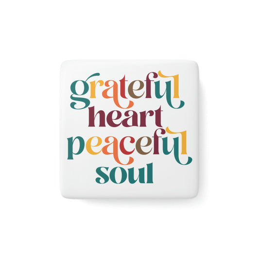 Porcelain Magnet, Square