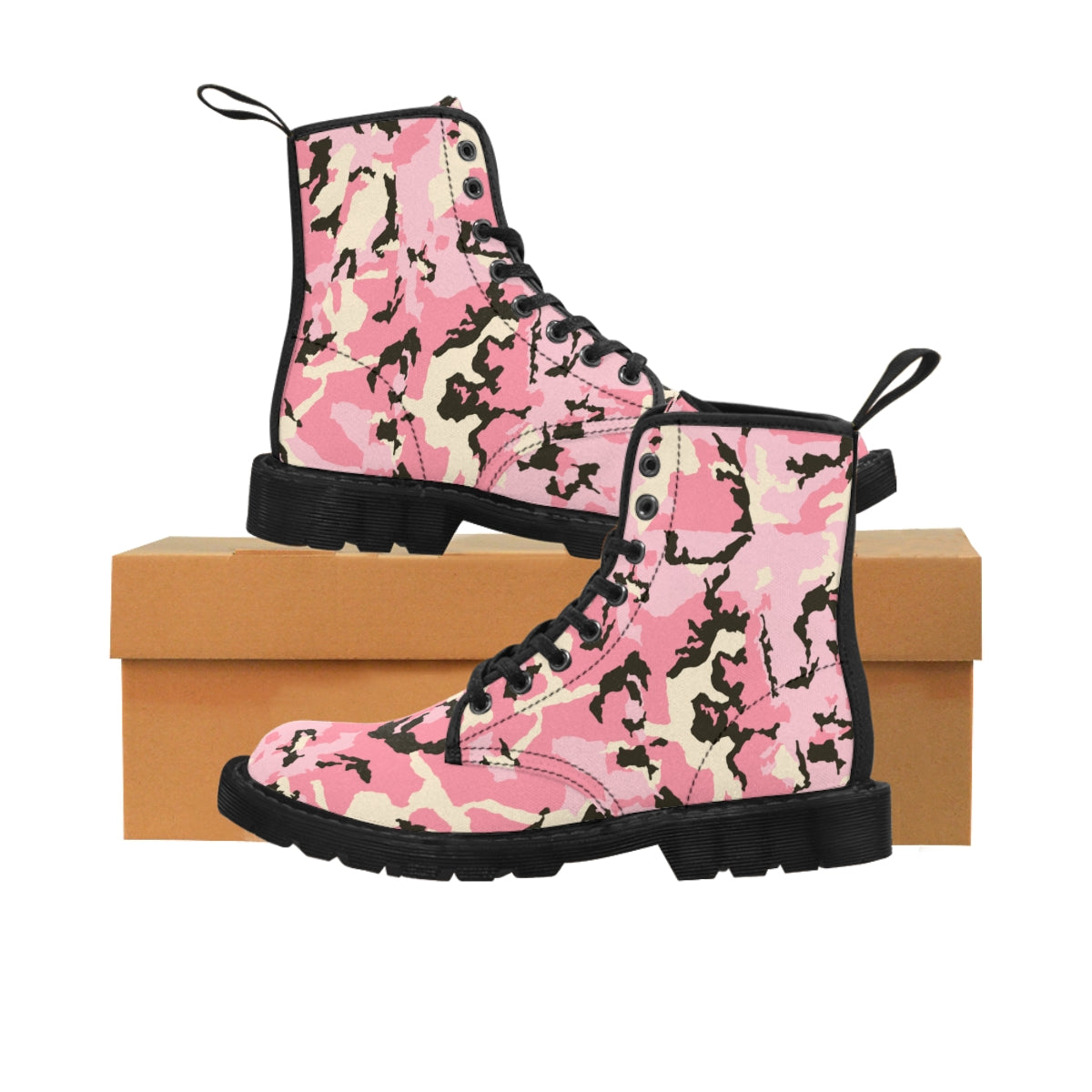 Women's Camo Canvas Boots