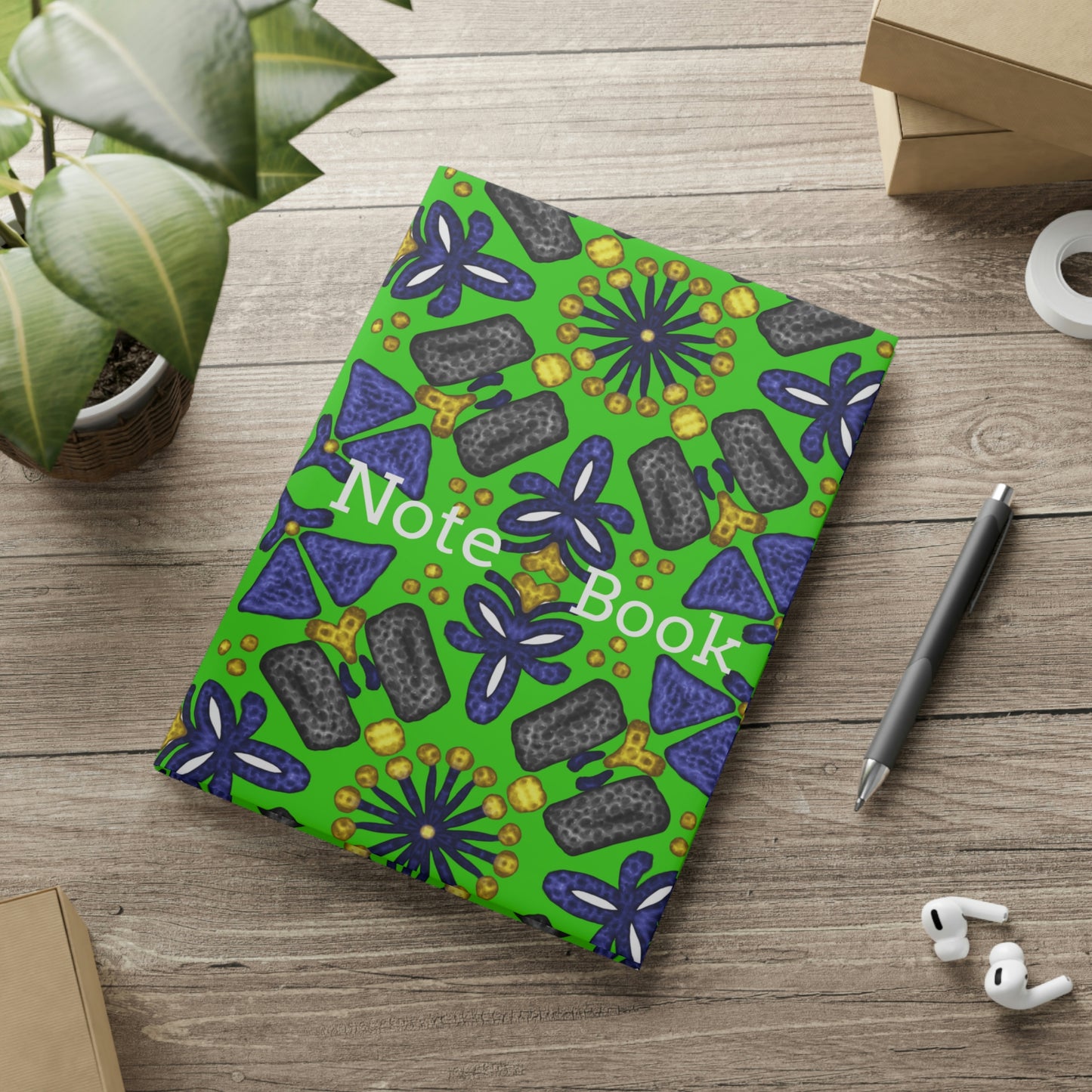 Hardcover Notebook with Puffy Covers