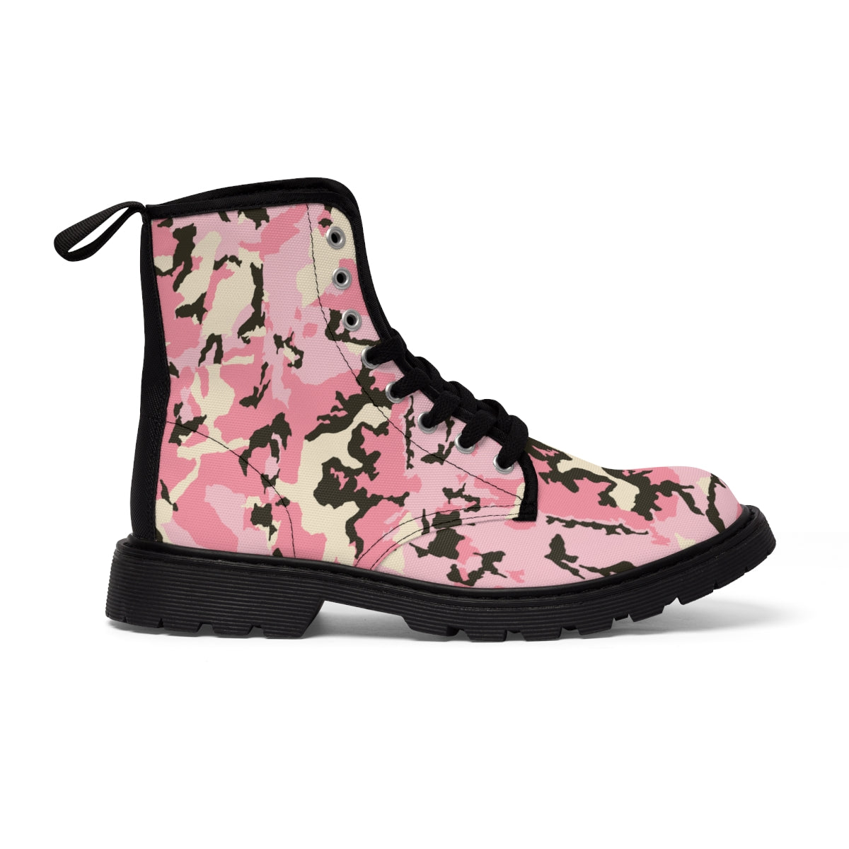 Women's Camo Canvas Boots