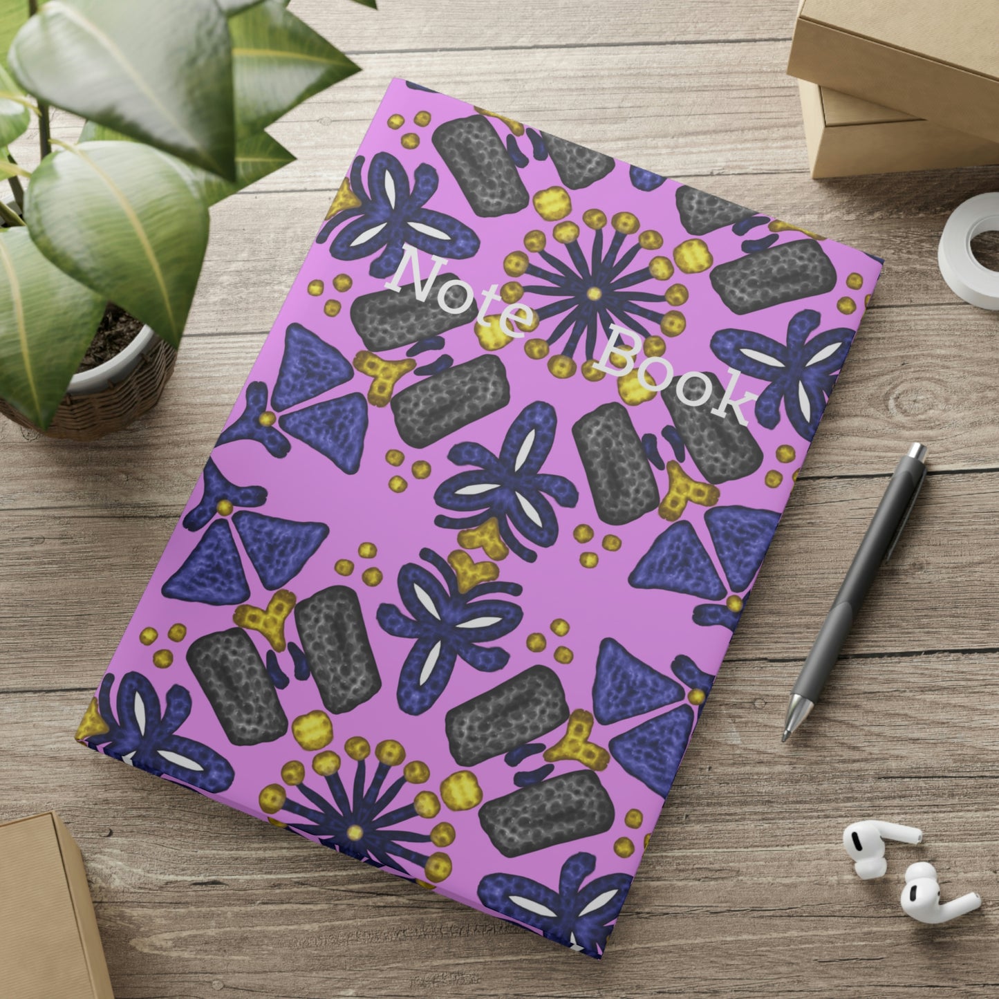 Hardcover Notebook with Puffy Covers