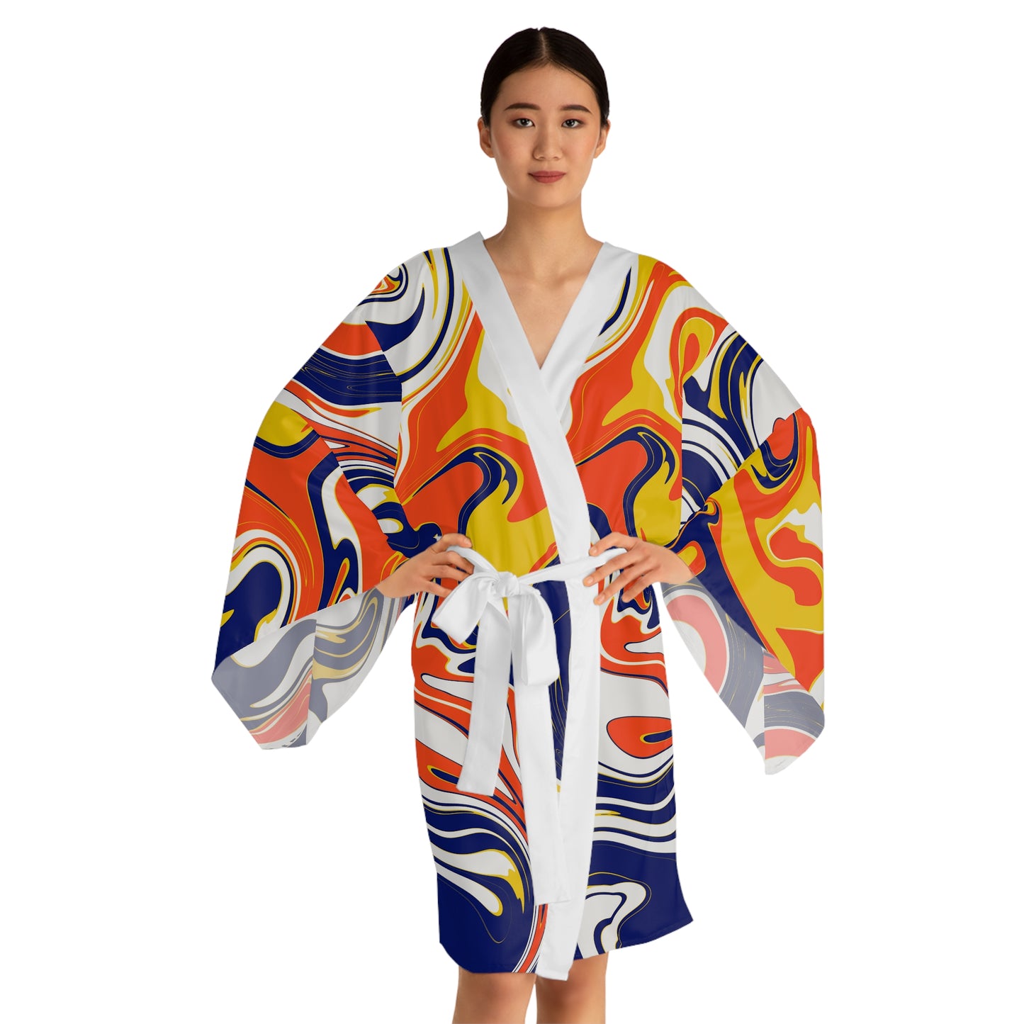 Long Sleeve Kimono Robe