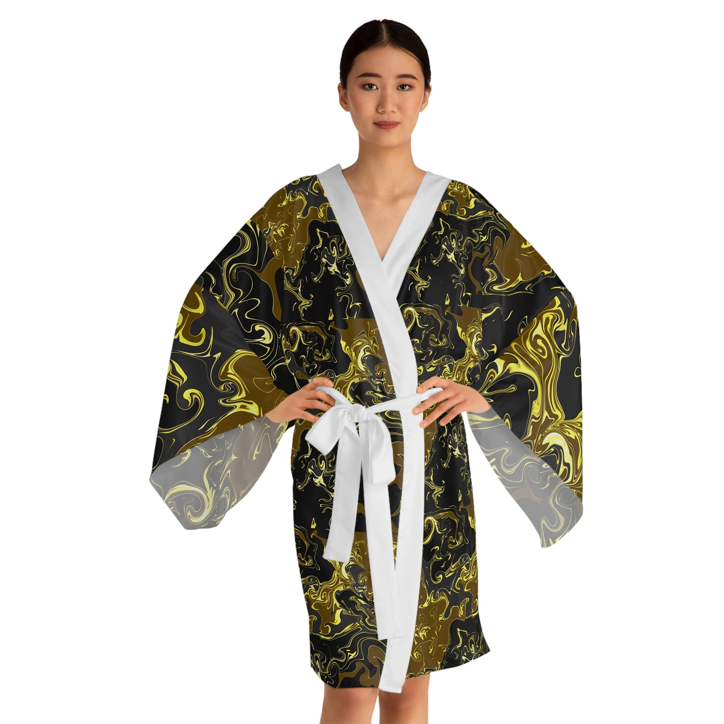 Long Sleeve Kimono Robe