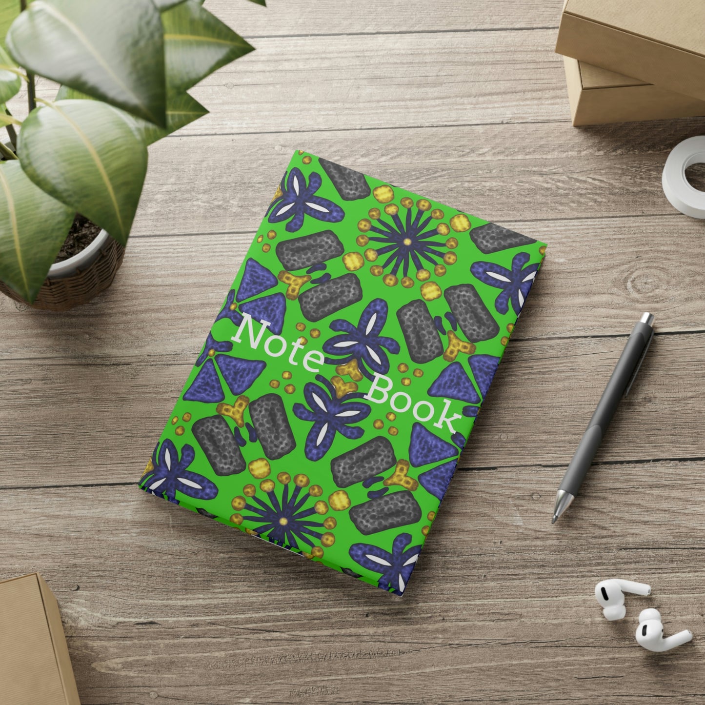 Hardcover Notebook with Puffy Covers