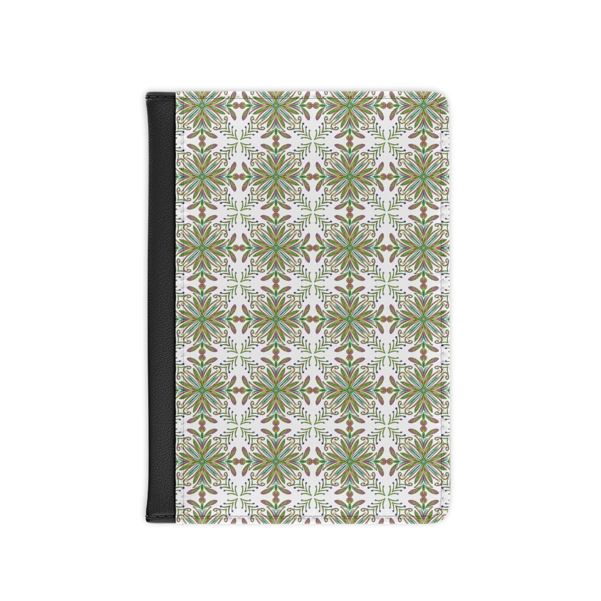 Passport Cover Floral Glitter