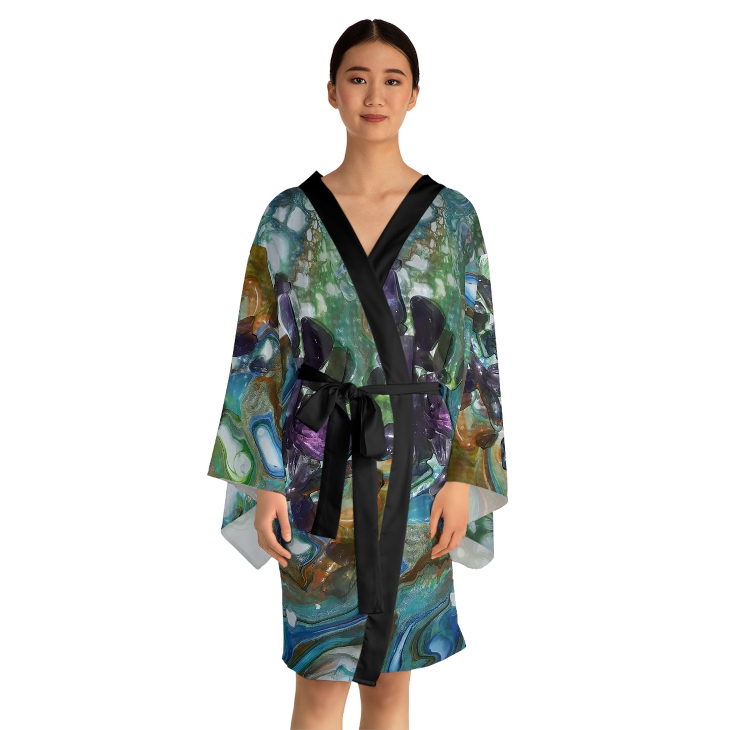 Long Sleeve Kimono Robe