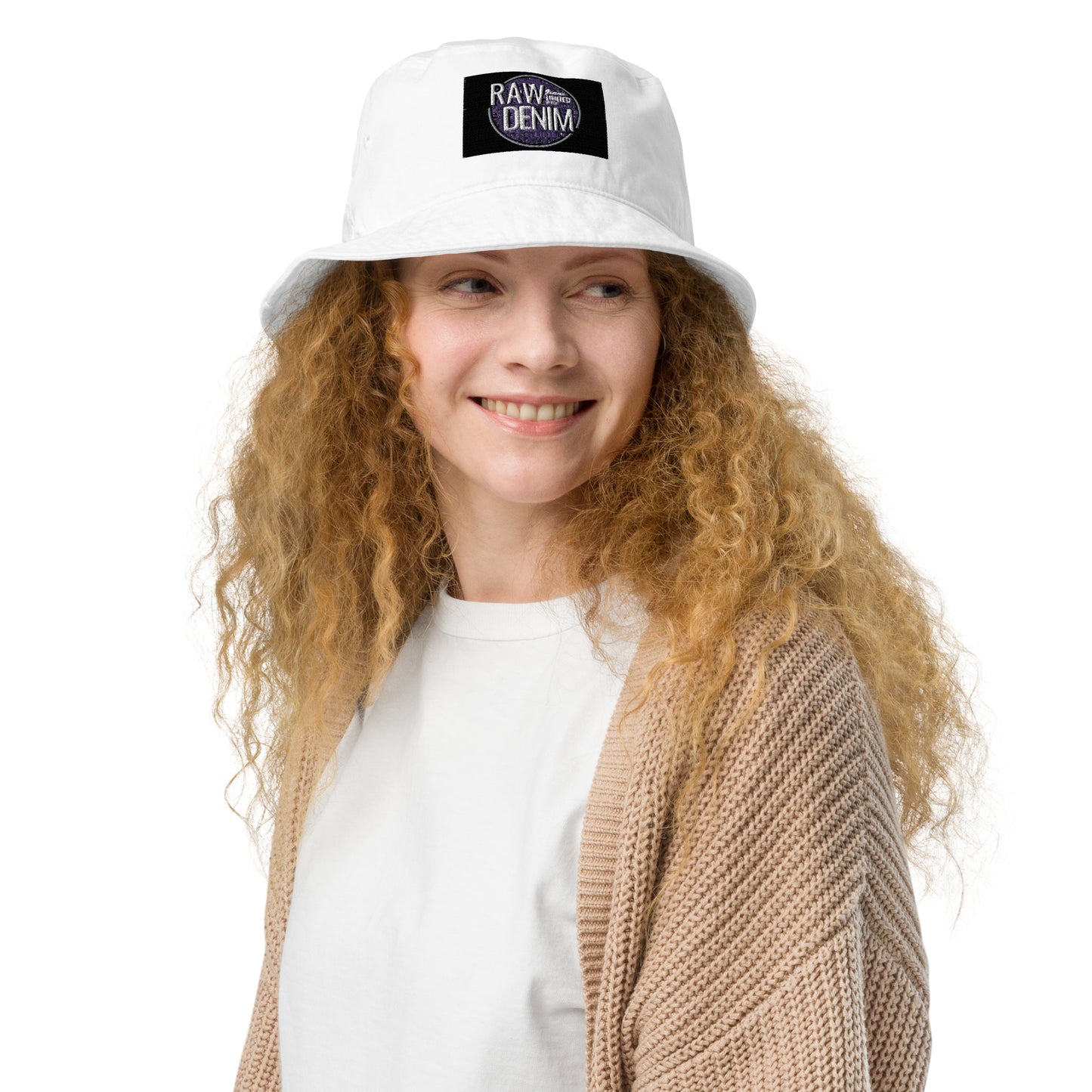 Denim  Organic bucket hat