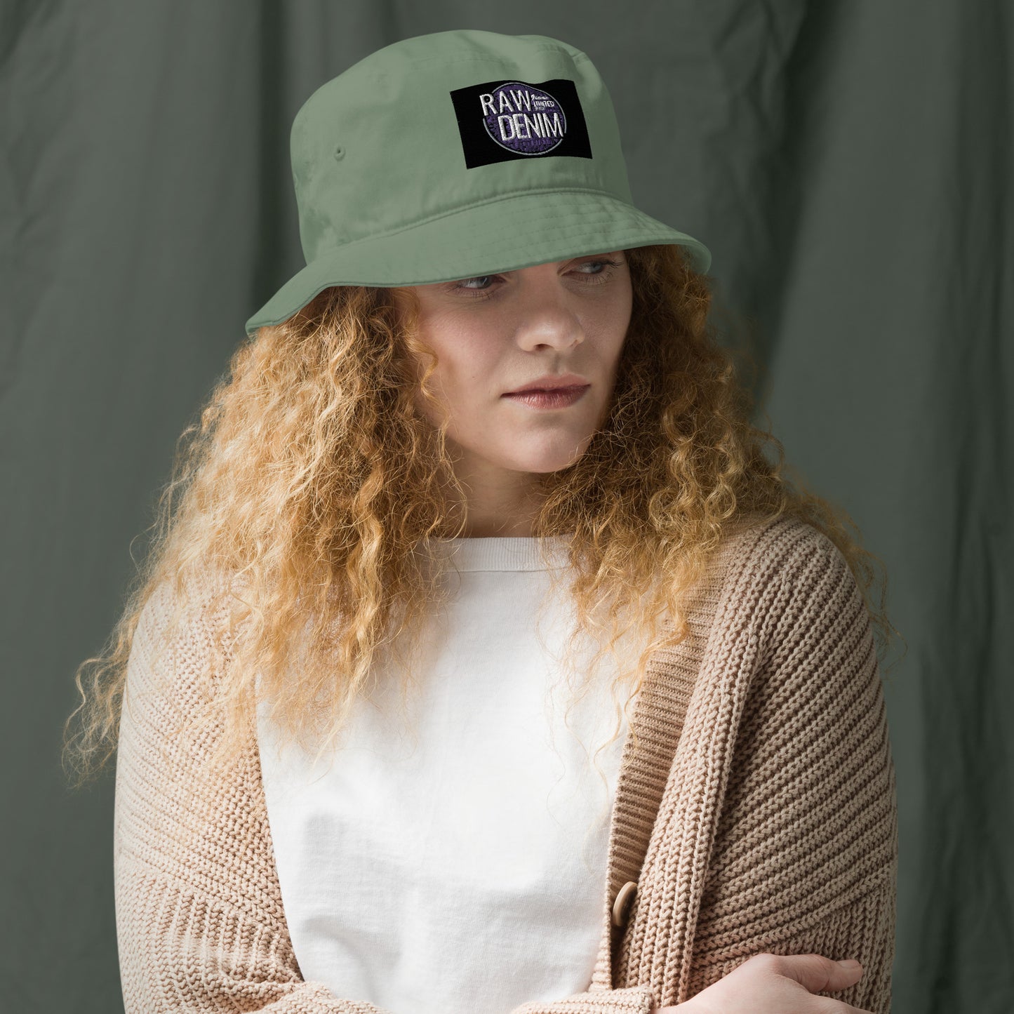 Denim  Organic bucket hat