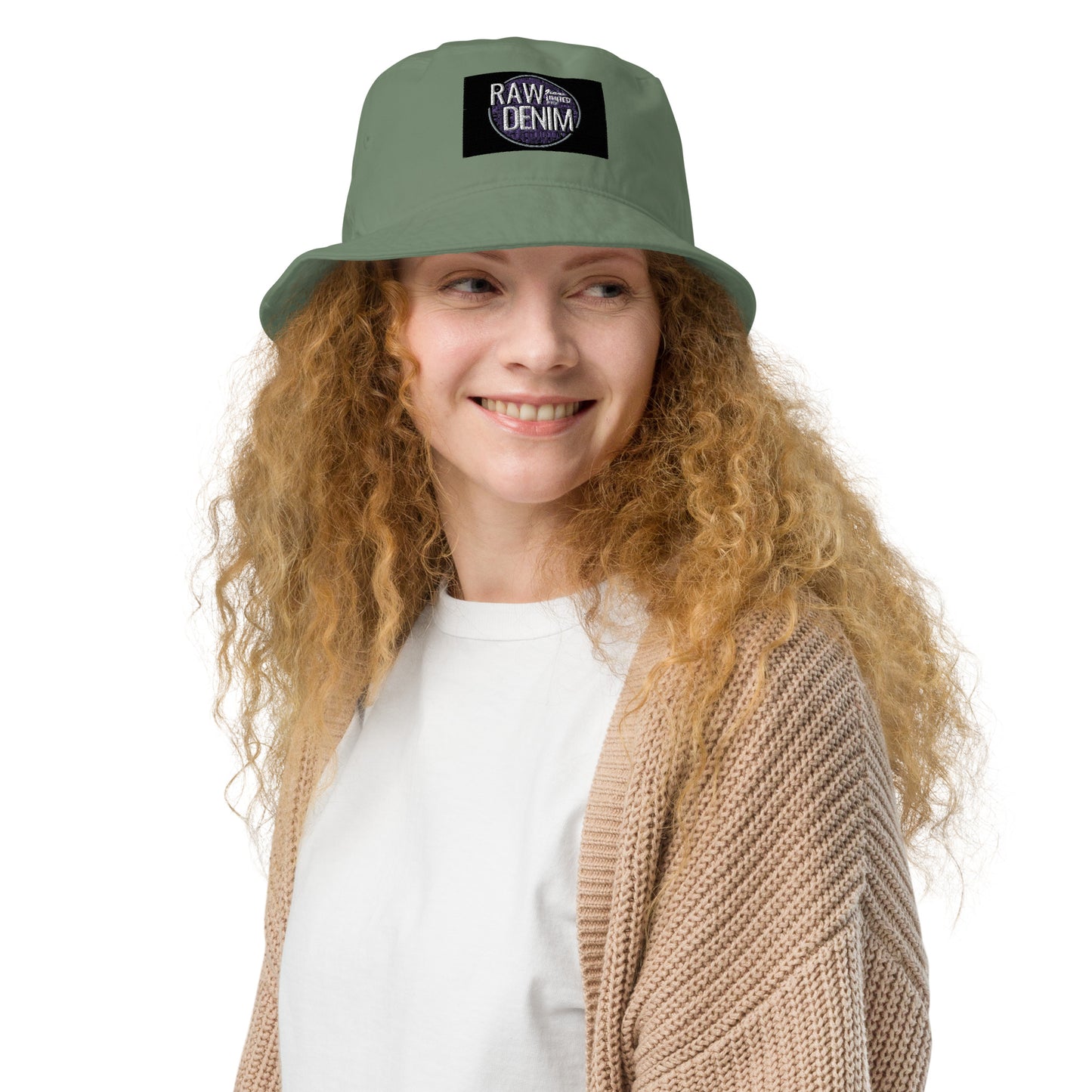 Denim  Organic bucket hat