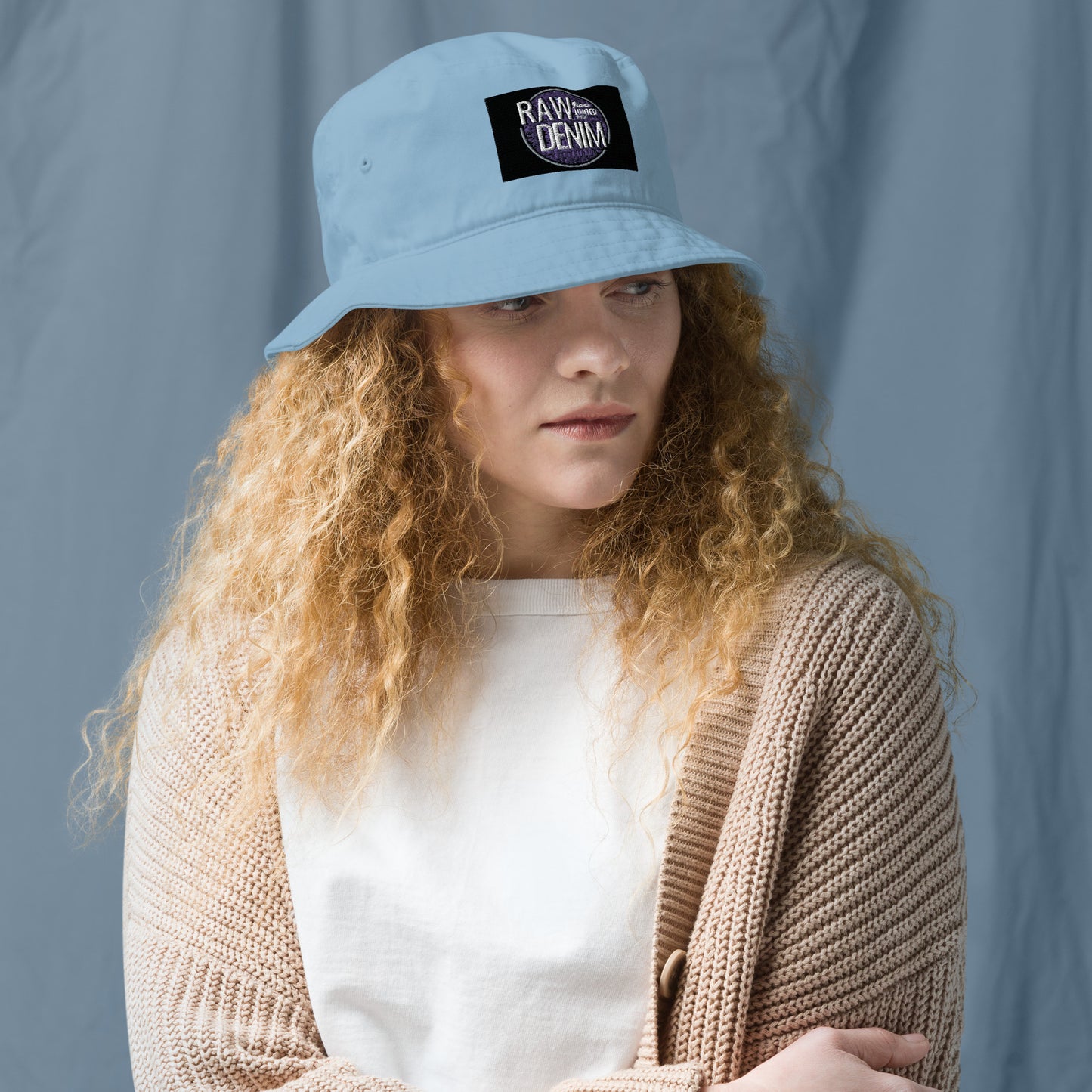 Denim  Organic bucket hat