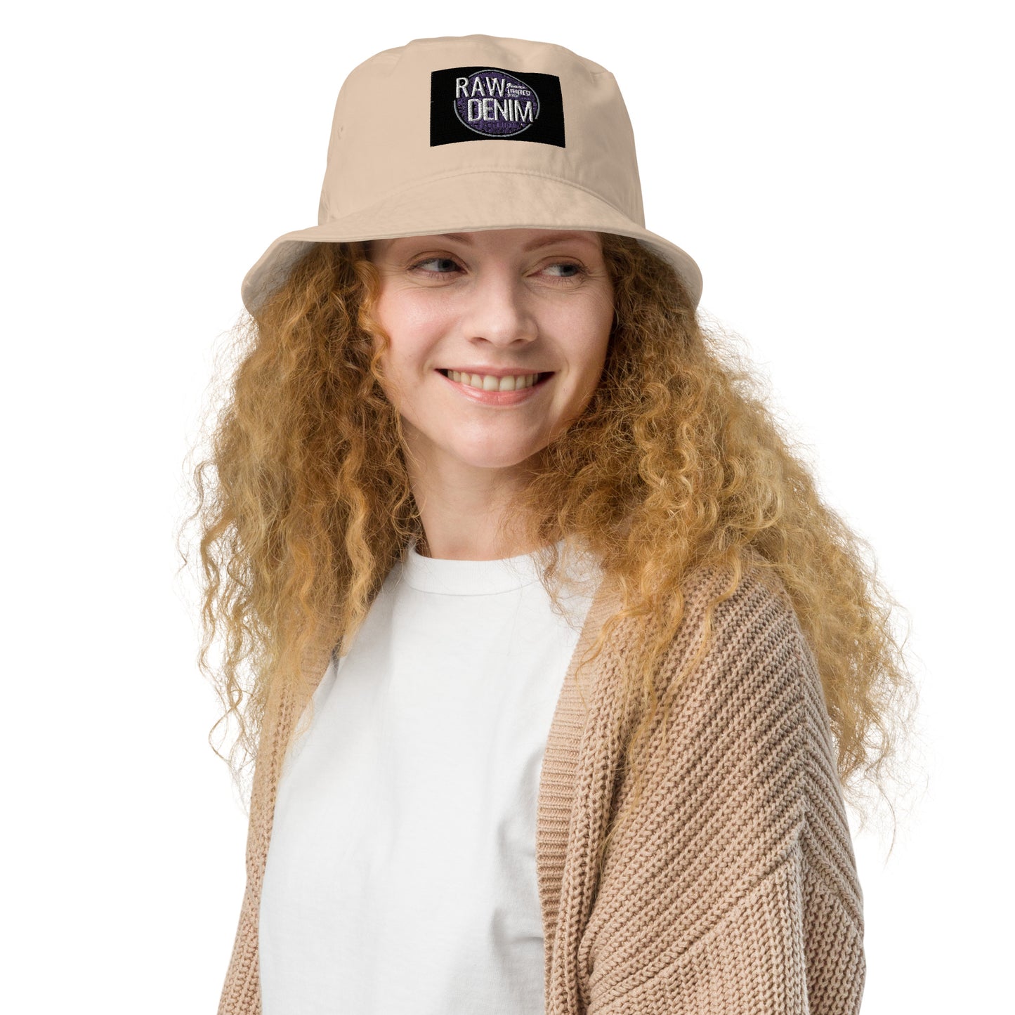 Denim  Organic bucket hat