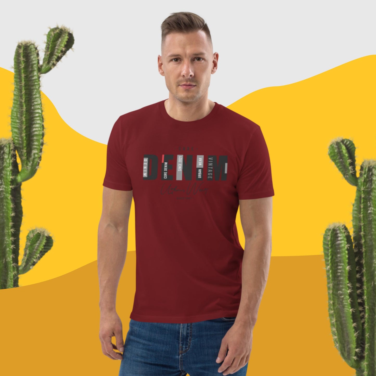 men organic cotton t-shirt