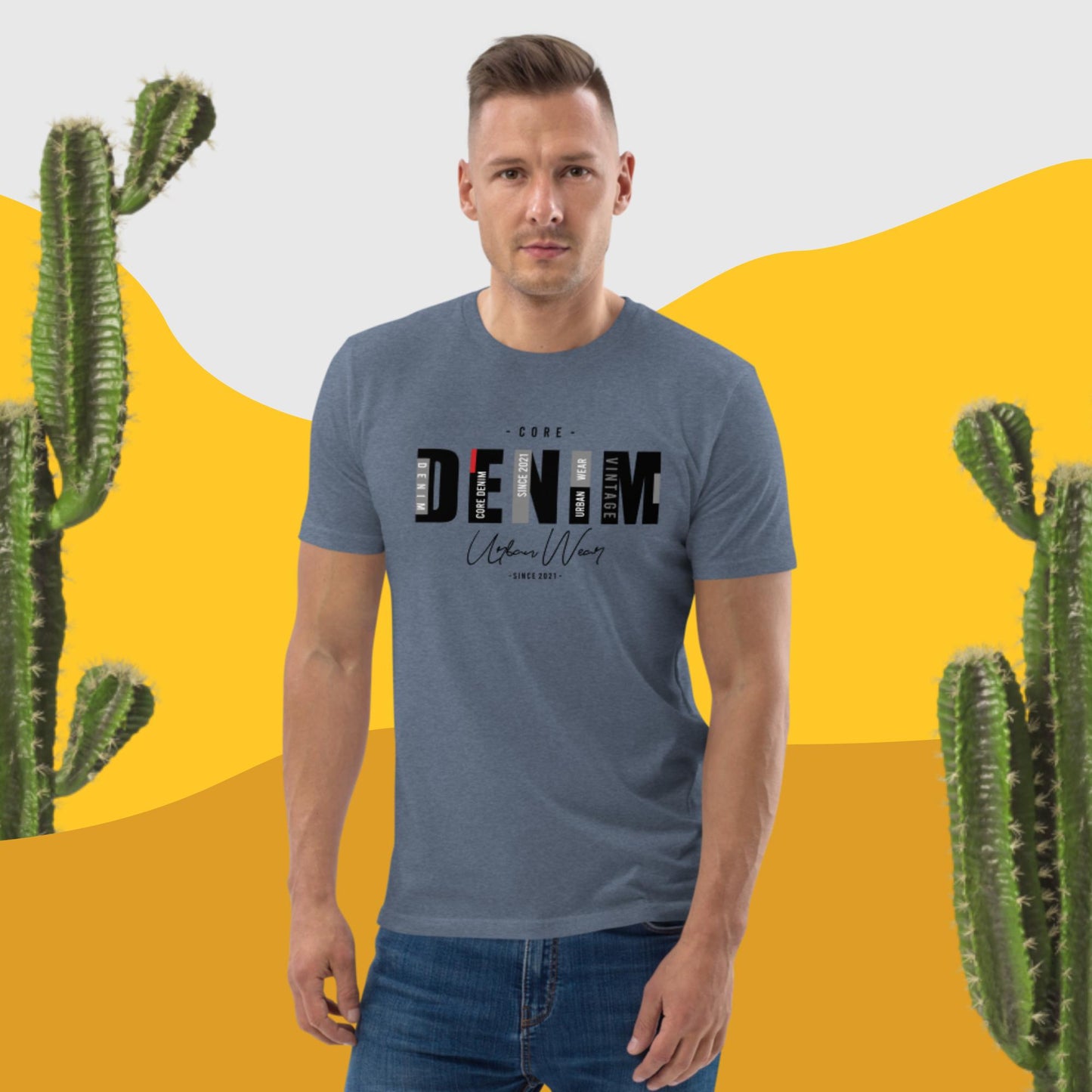 men organic cotton t-shirt