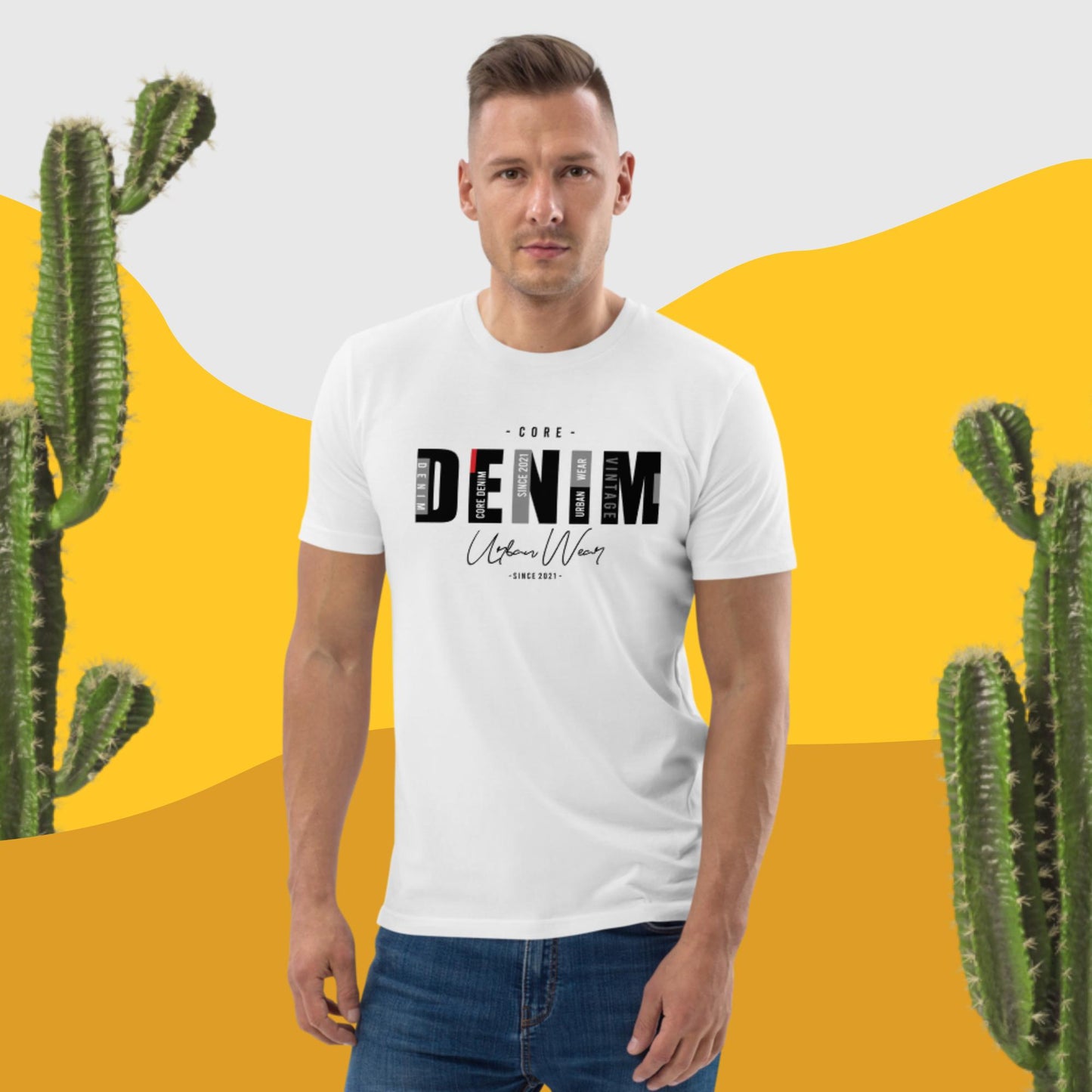 men organic cotton t-shirt