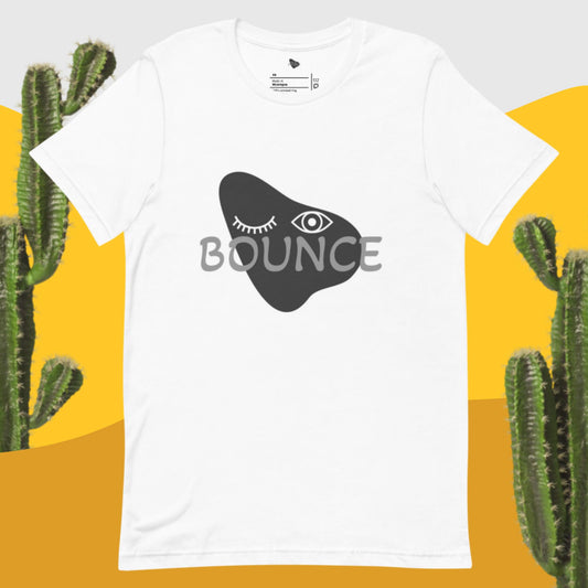 Bounce | Unisex t-shirt (White)
