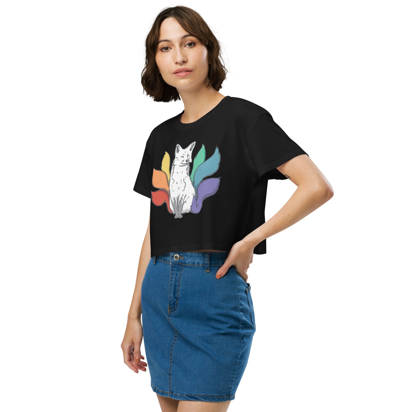 Happy Fox | Women’s crop top