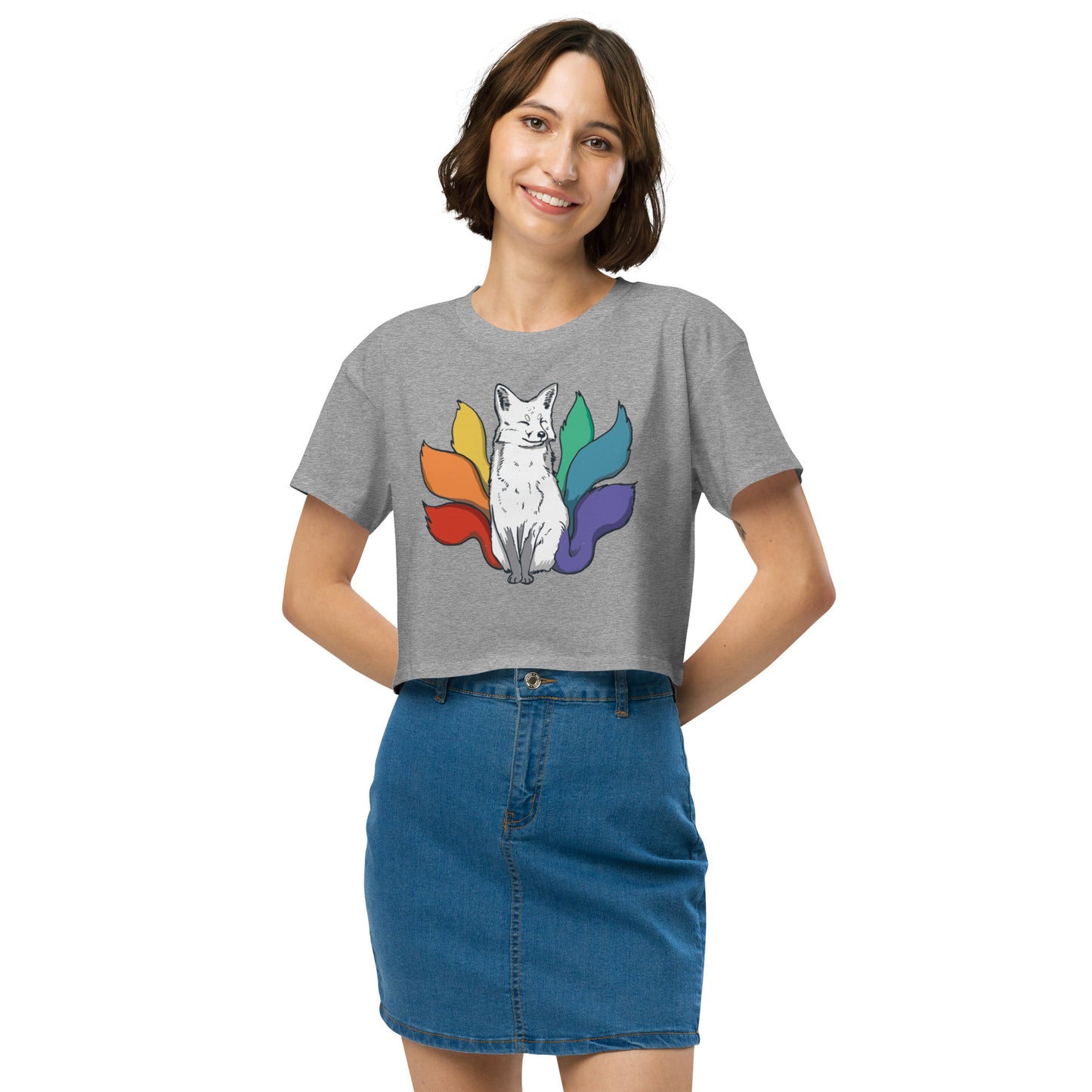 Happy Fox | Women’s crop top