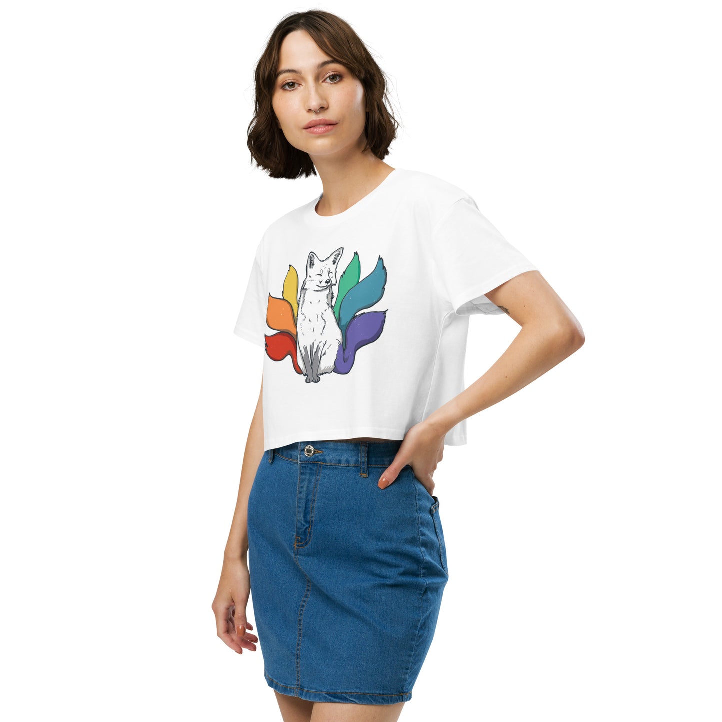 Happy Fox | Women’s crop top